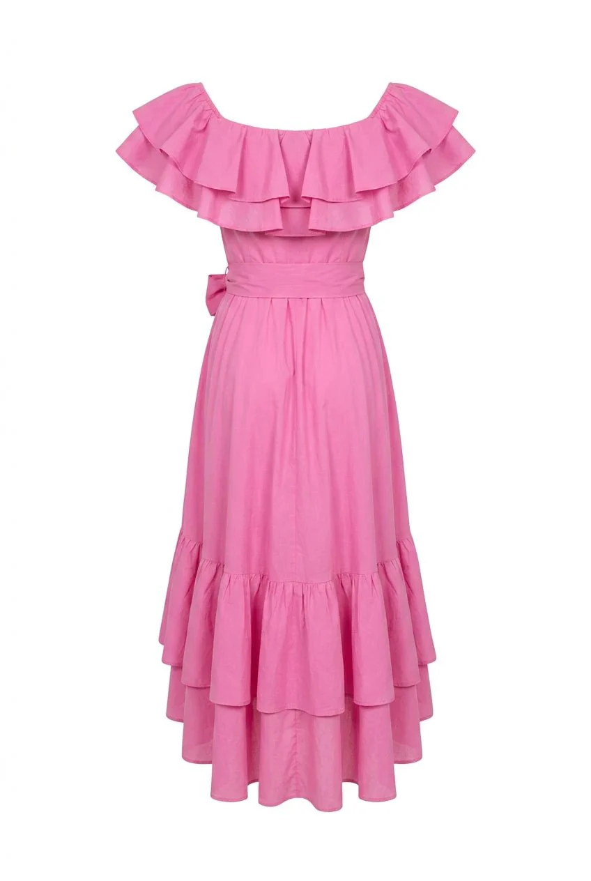 Senorita Dress Pink - Image 6