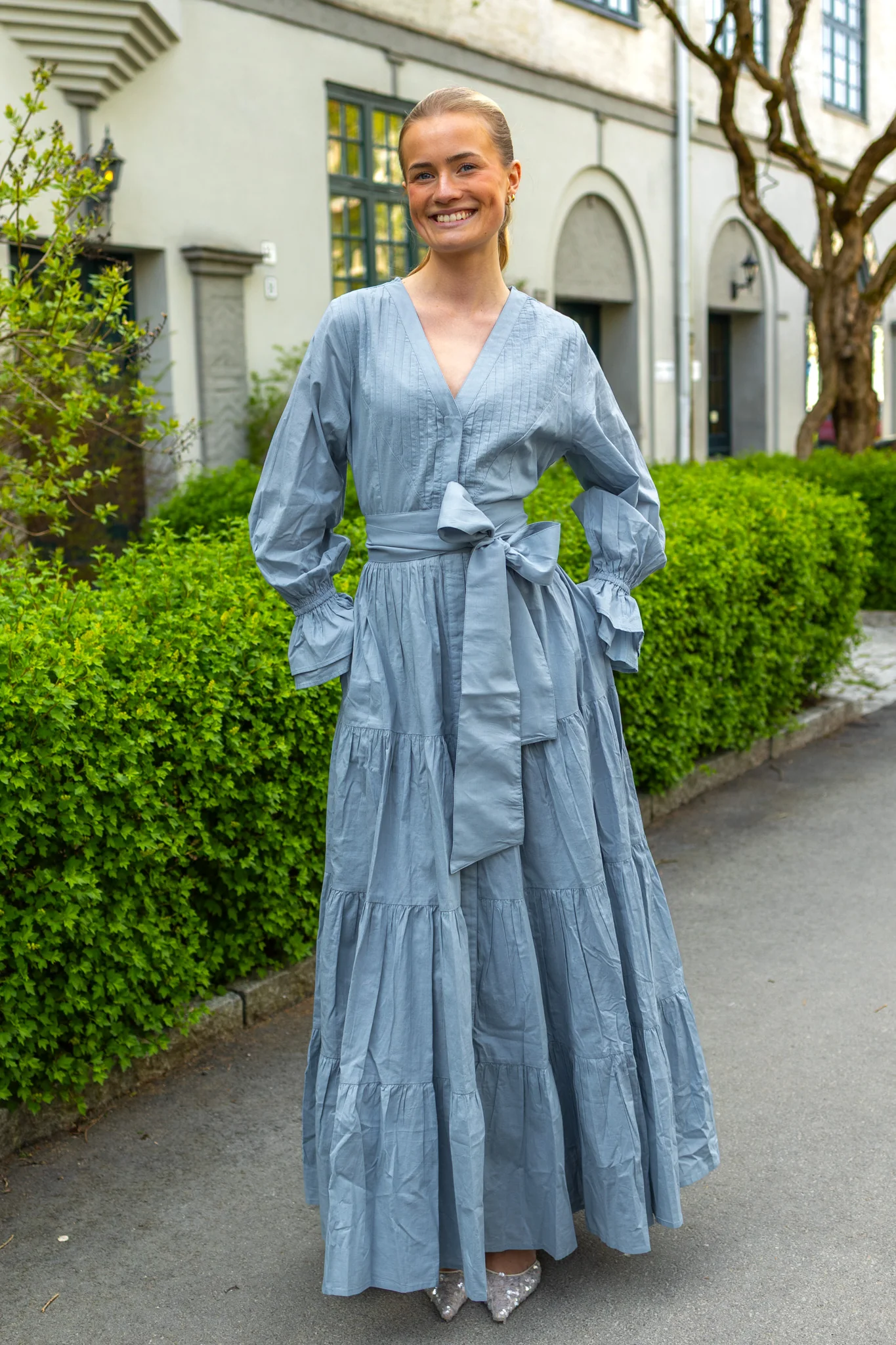 Coco Cotton Dress Breezy Blue