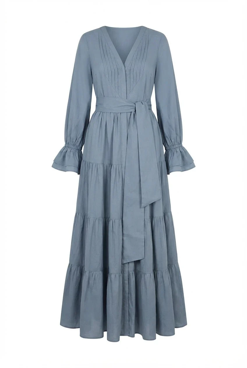 Coco Cotton Dress Breezy Blue - Image 2
