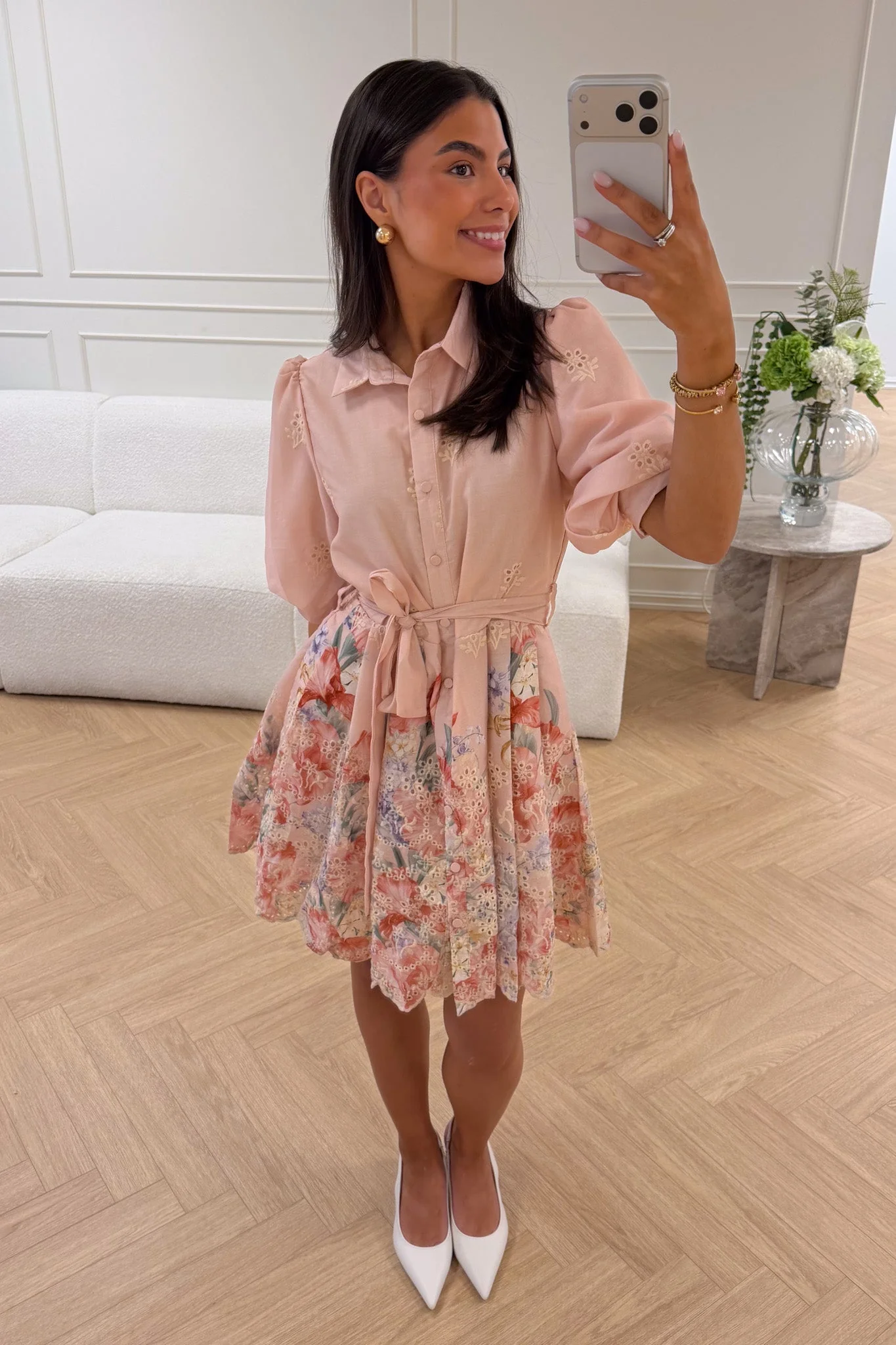 Rue Mini Dress Rose - Image 5