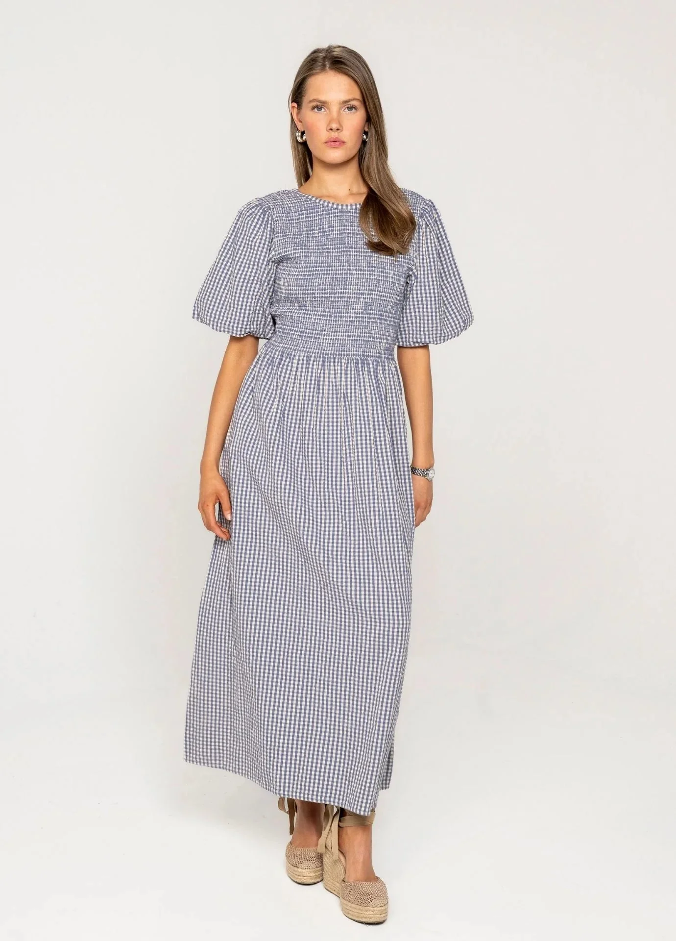 Rani Dress Misty Blue