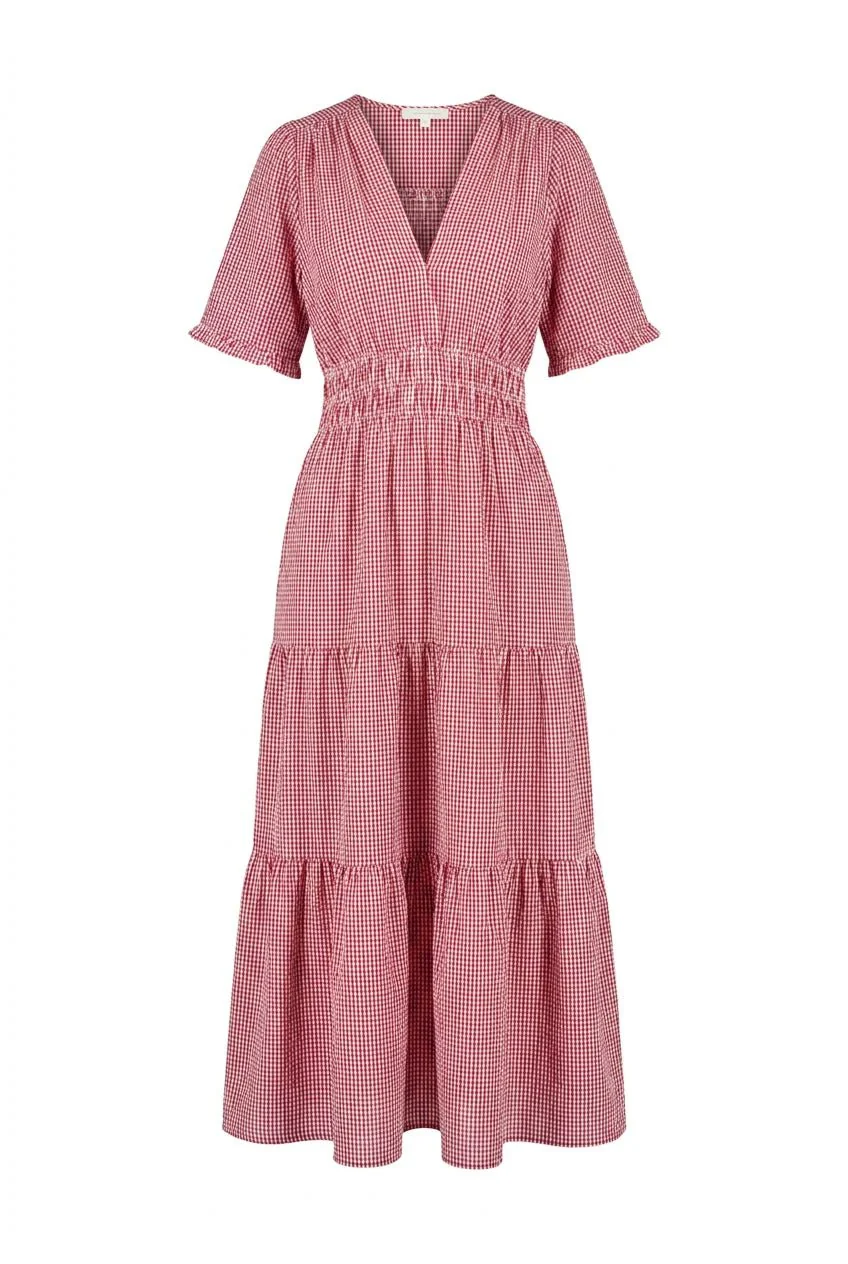 Mina Dress Tuscany Red - Image 2