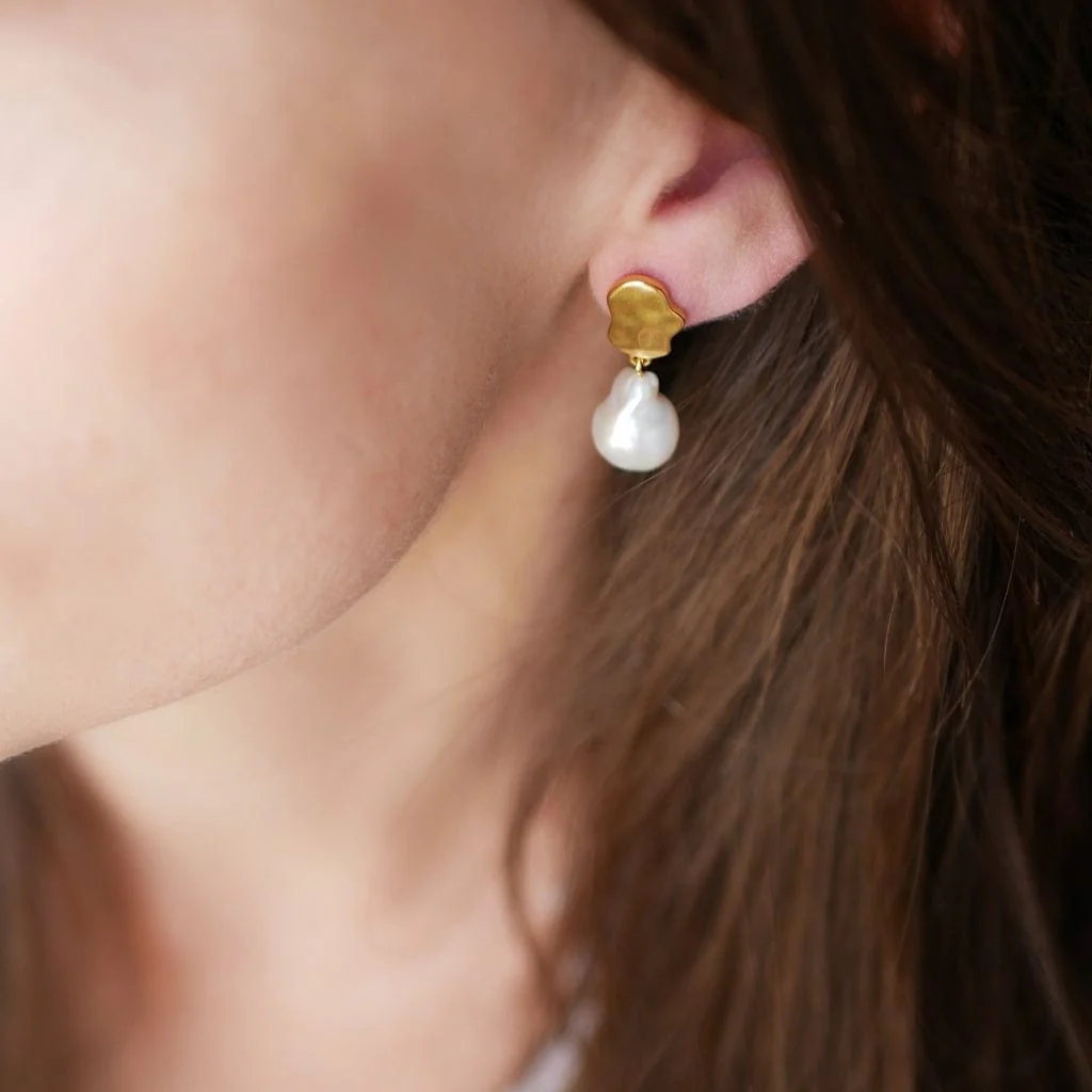 Alua Earring Gold - Image 2