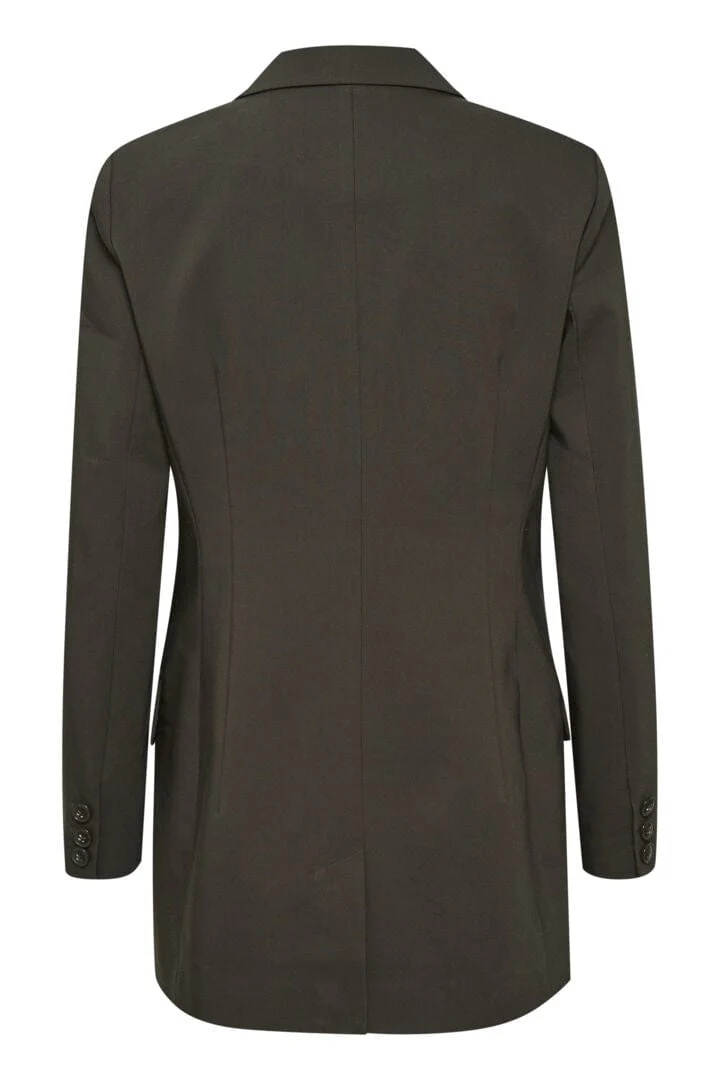 Zellaiw Long Blazer Truffle - Image 3