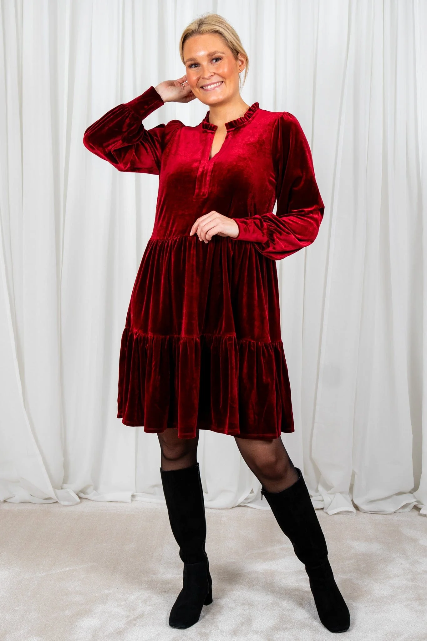 Viggasepw Dress Pomegranate - Image 5