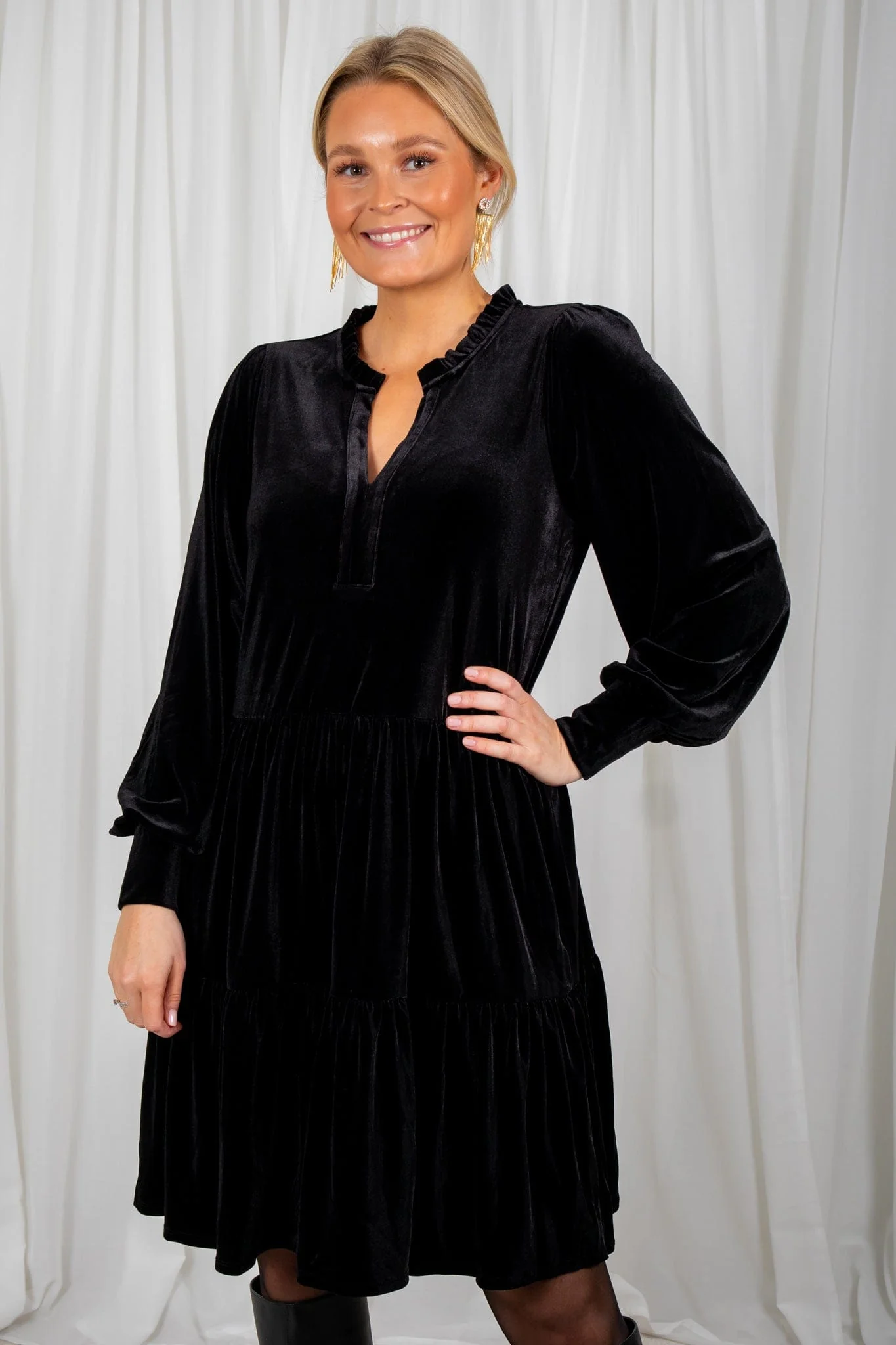Viggase Dress Black - Image 6