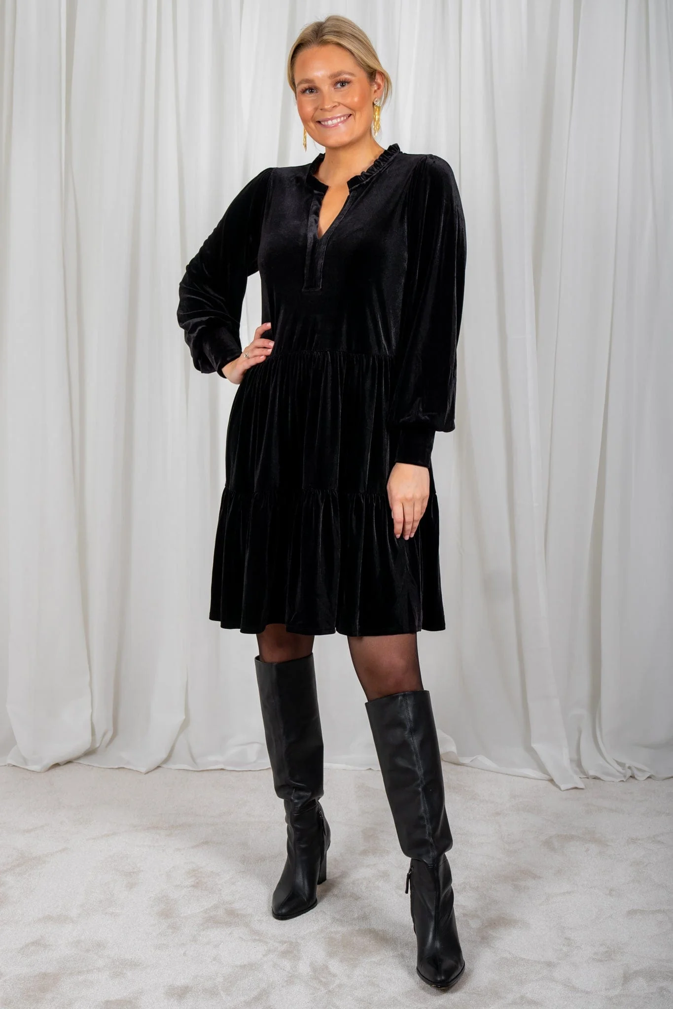 Viggase Dress Black - Image 7
