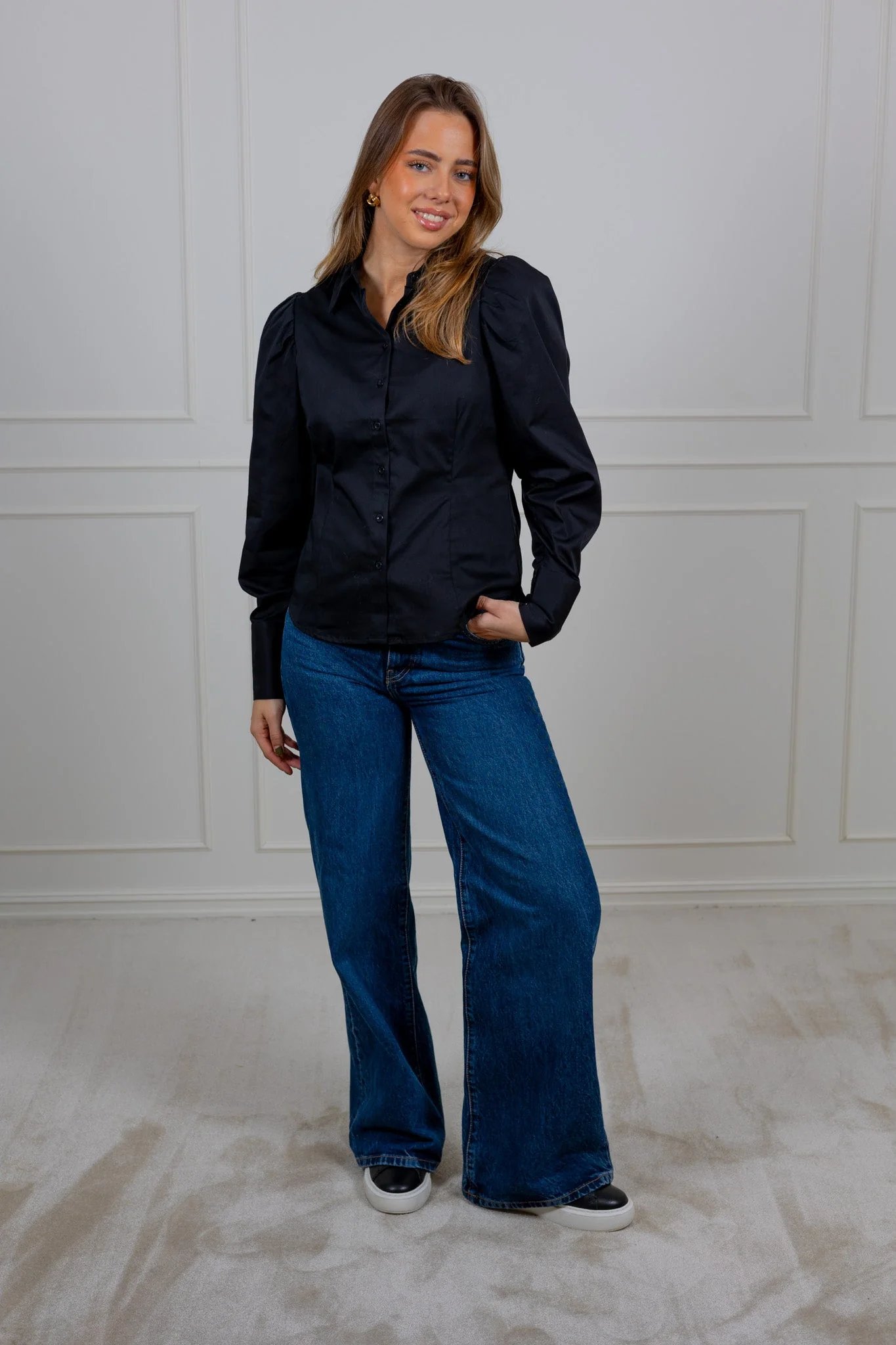 Esther Blouse Black - Image 3