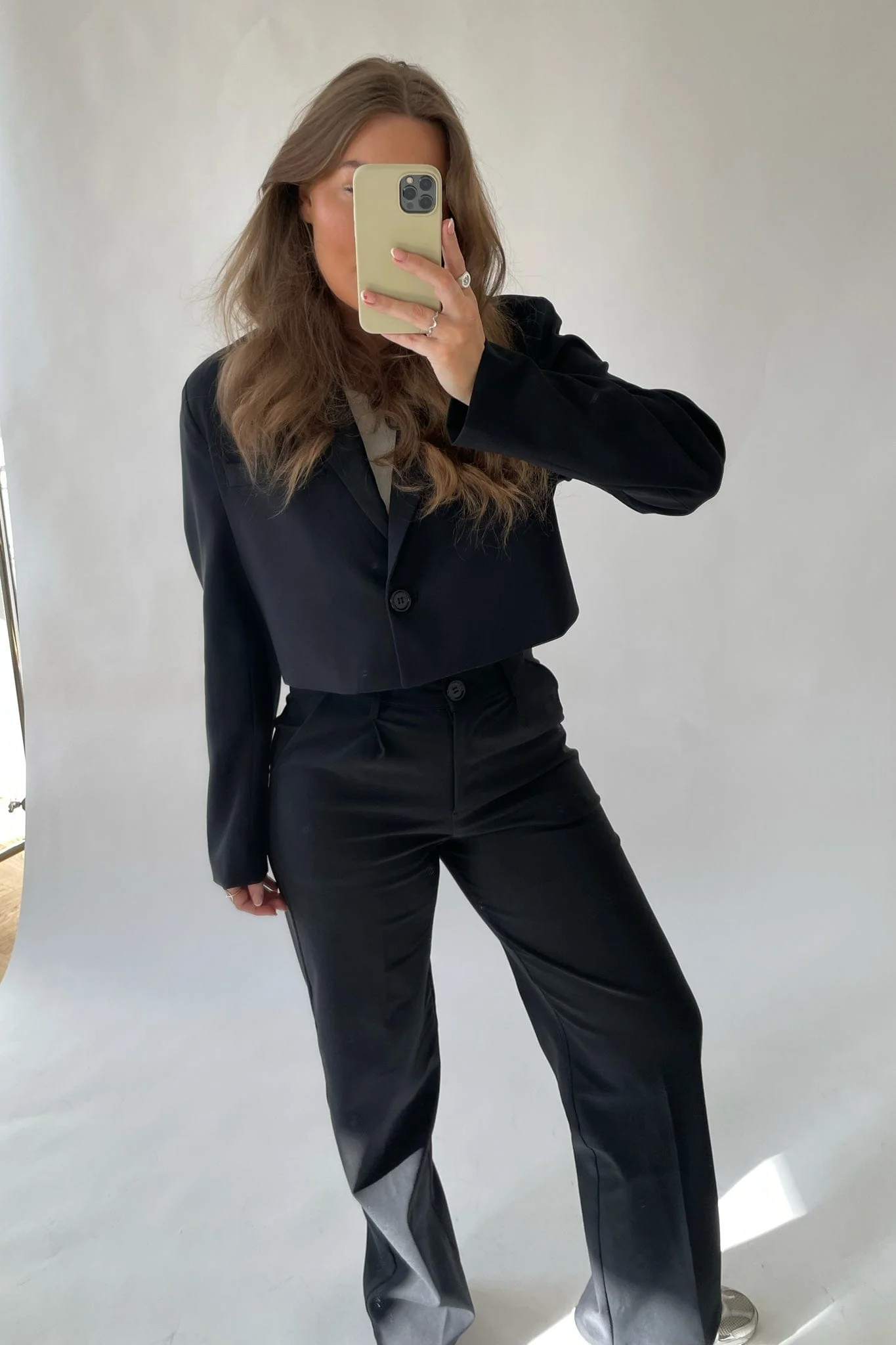 Selma Wide Pants Black - Image 5