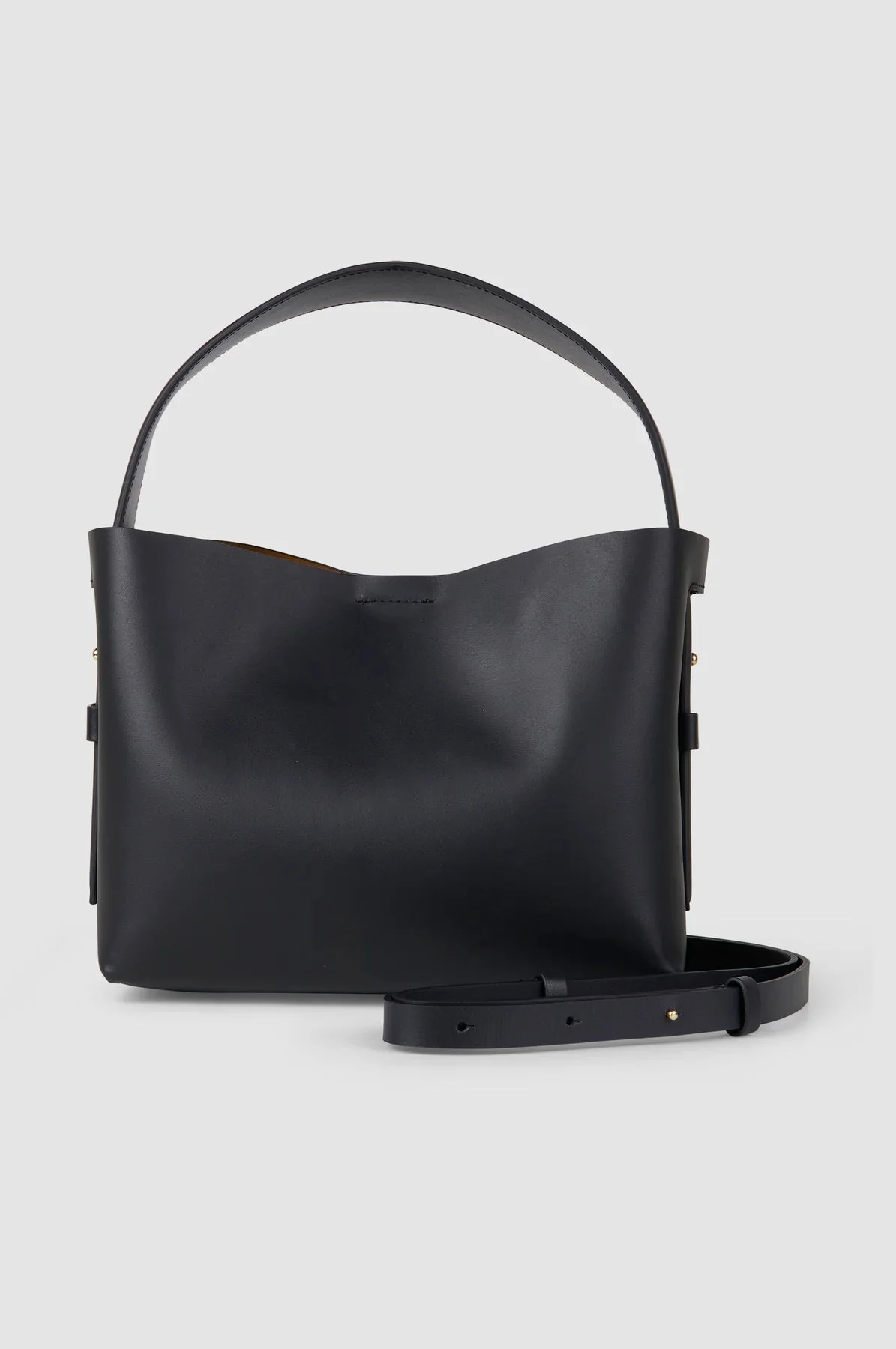 Leata Leather Bag Black - Image 2
