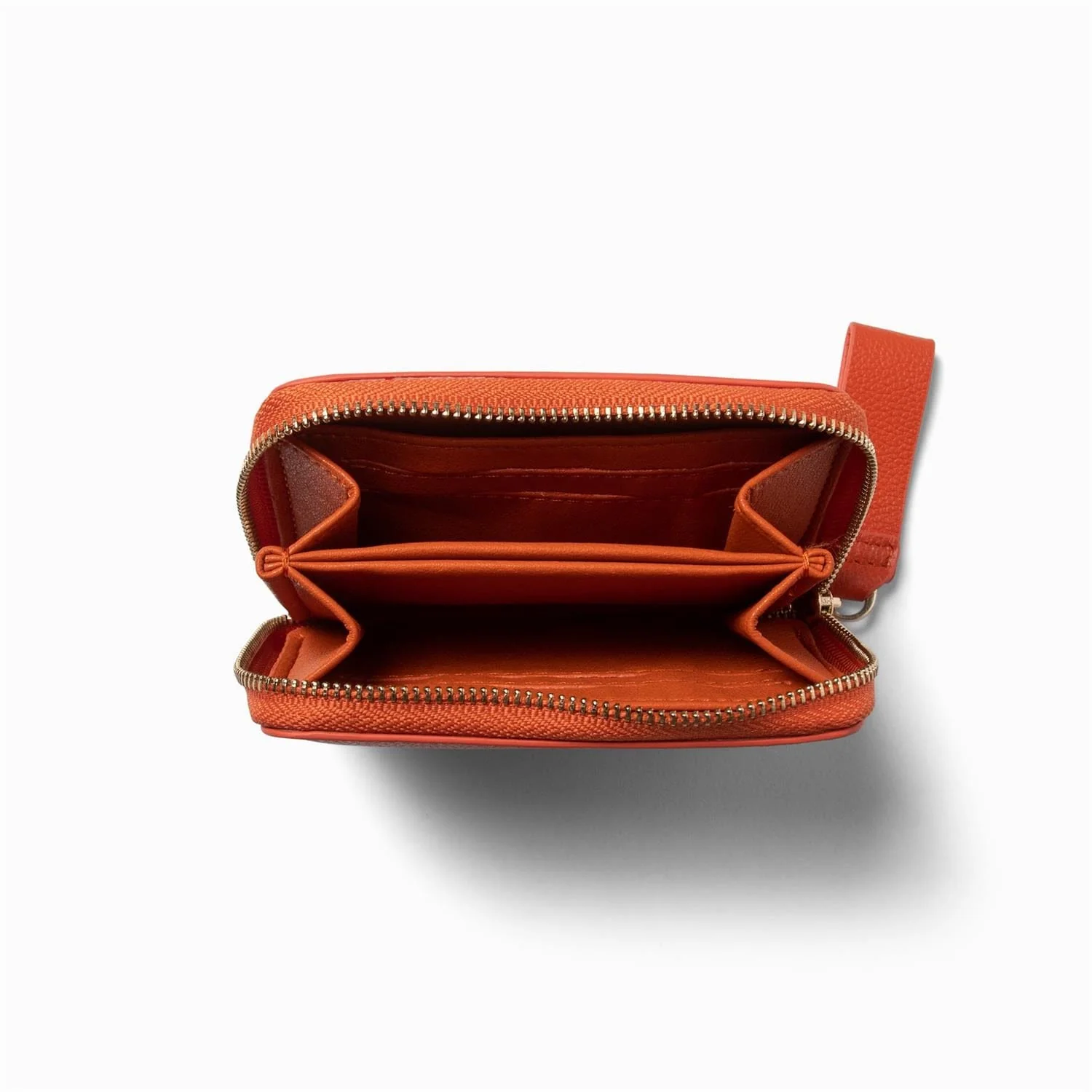 Small Zip Wallet Orange - Image 3