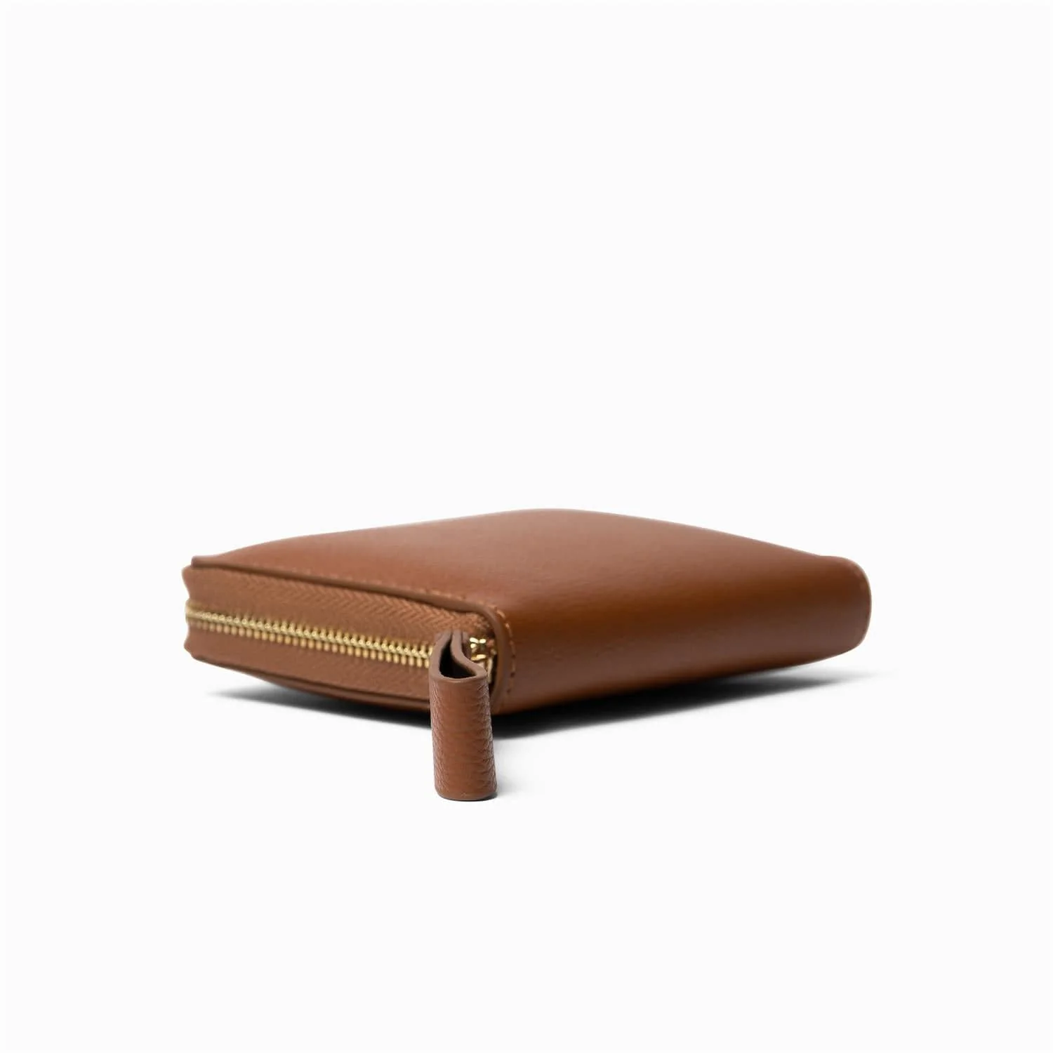 Small Zip Wallet Cognac - Image 2