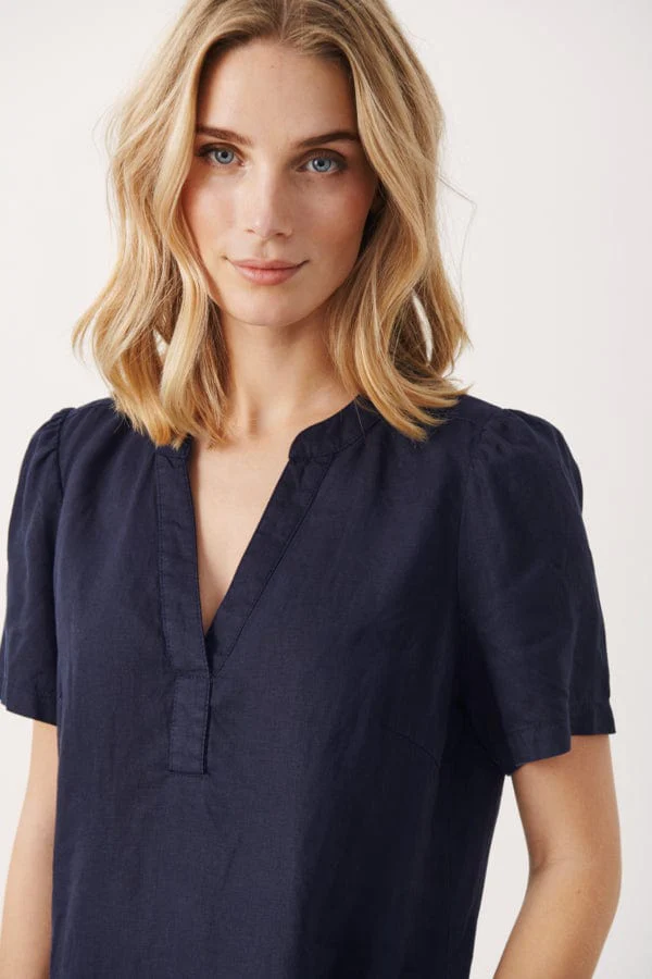 Aminasepw Dress Dark Navy - Image 3