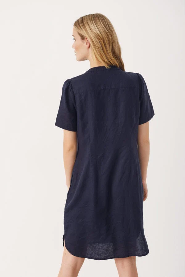 Aminasepw Dress Dark Navy - Image 5