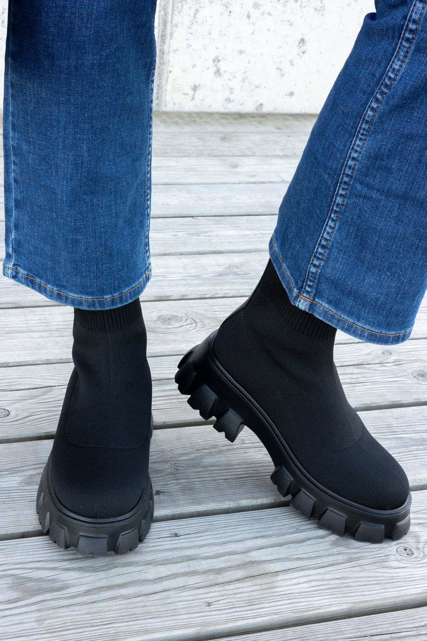 Biaprima Sock Boot Black
