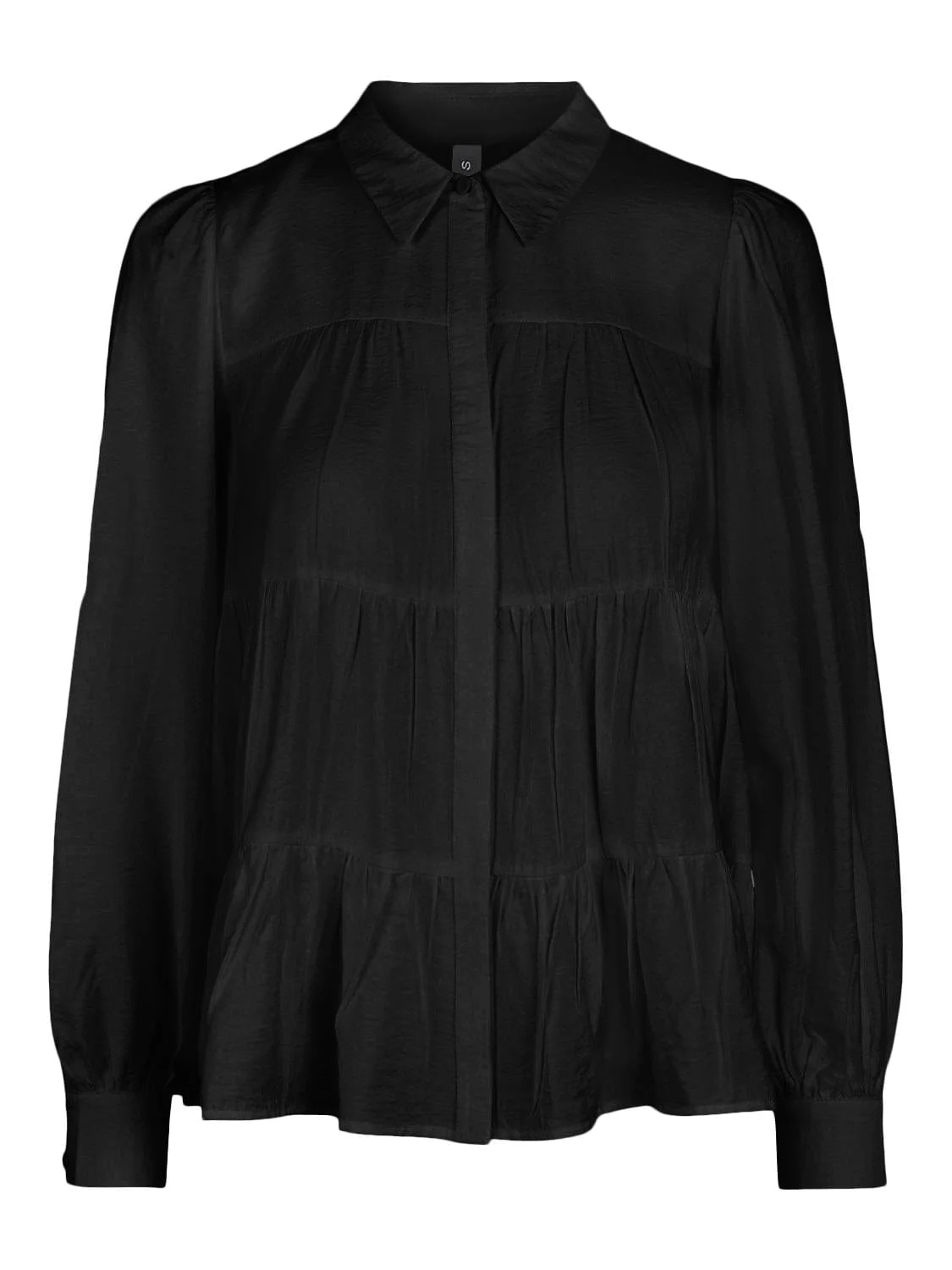 Yaspala Ls Shirt Black - Image 2