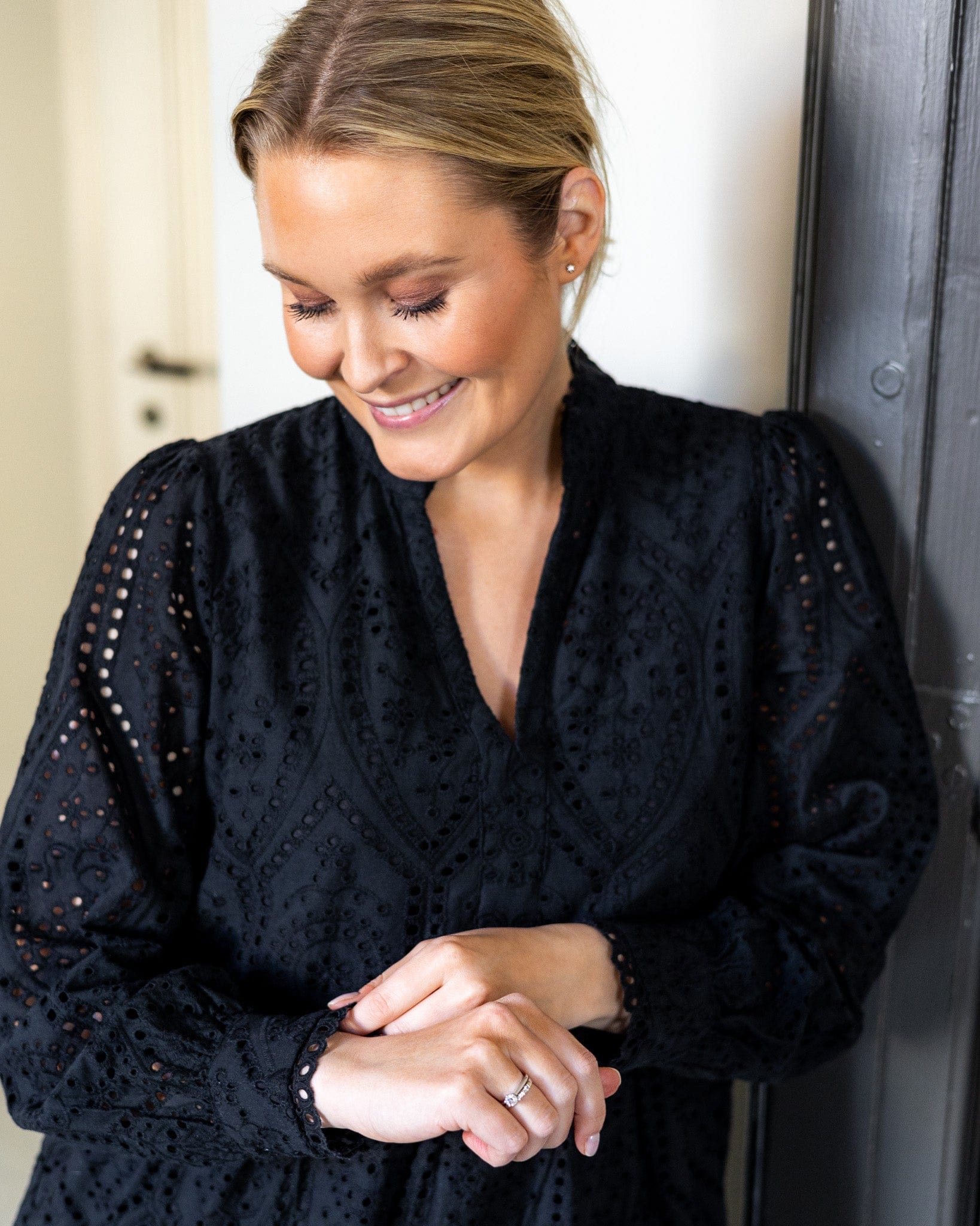 Yasholi Ls Dress Black - Image 5
