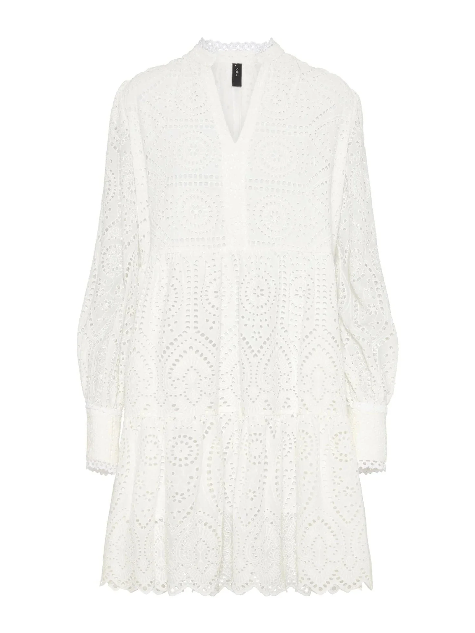 Yasholi Ls Dress S. Star White - Image 2