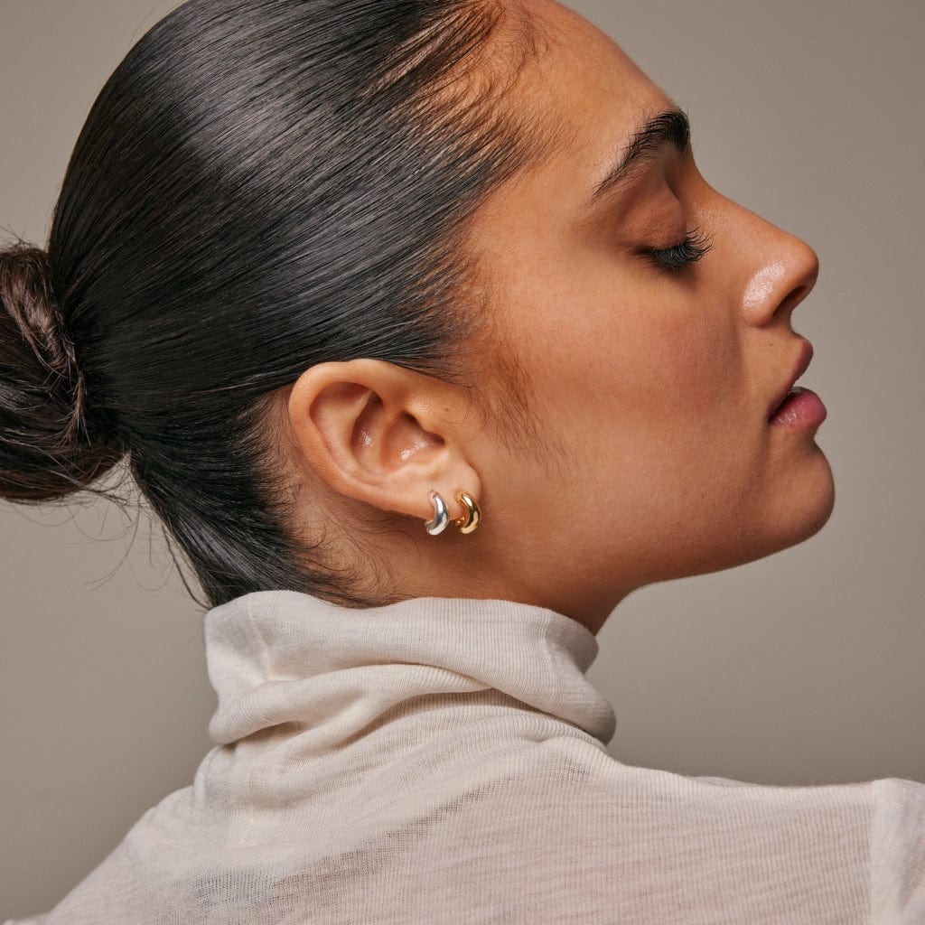 Gianna Small Earrings Silver - Image 3