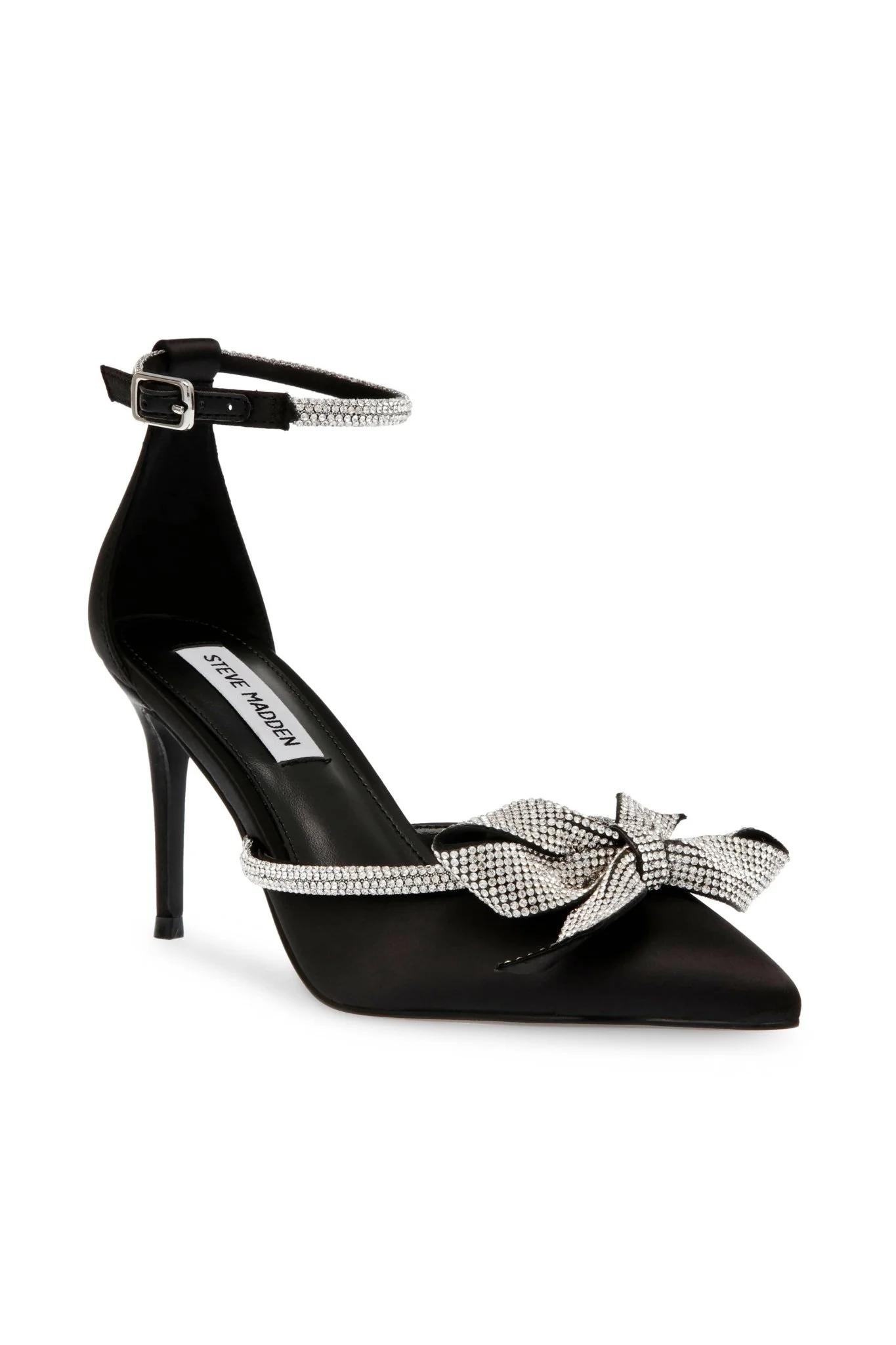 Lumiere Sandal Black Satin - Image 4