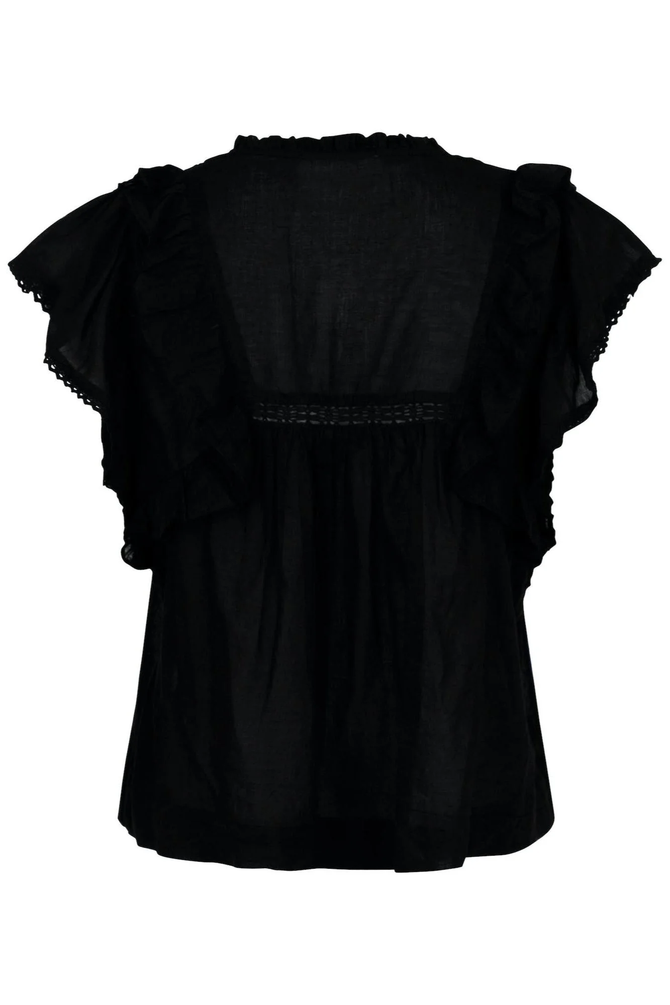 Jayla S Voile Top Black - Image 5