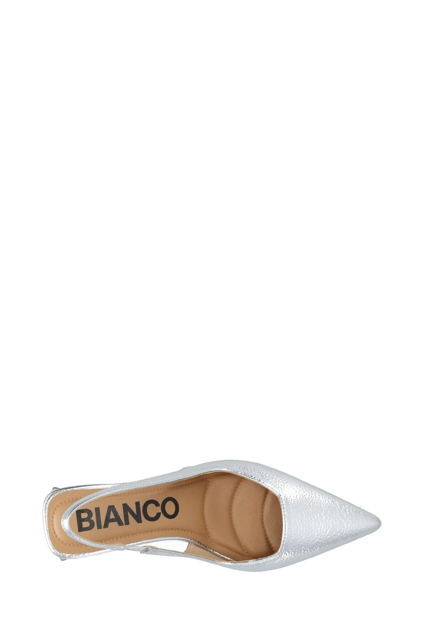 Biamaralyn Sling Back Metallic Silver - Image 5