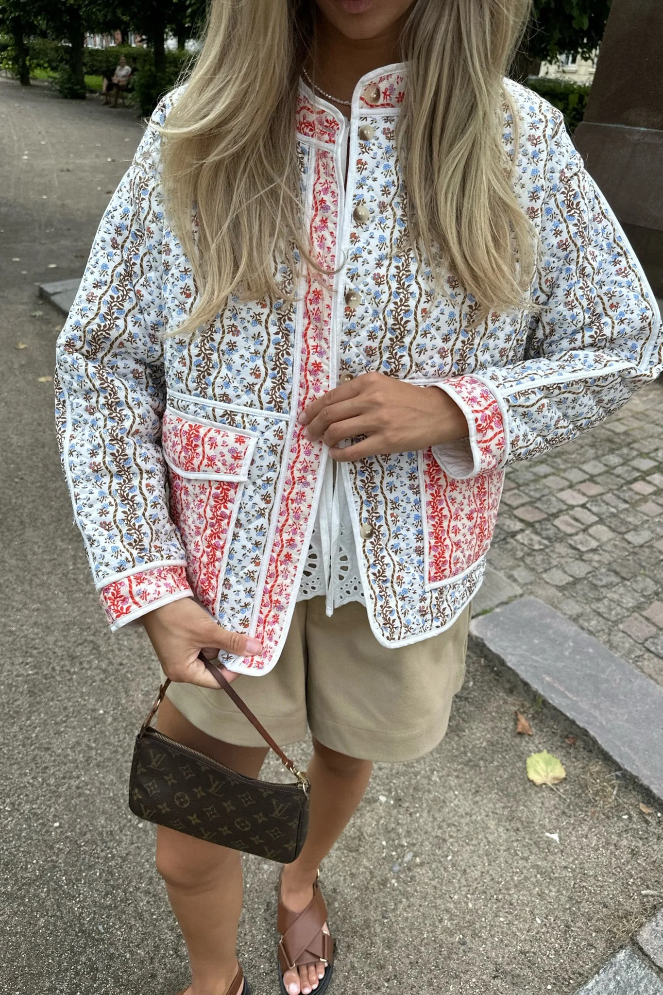 Emmy Quilted Jacket Multicolor - Image 3