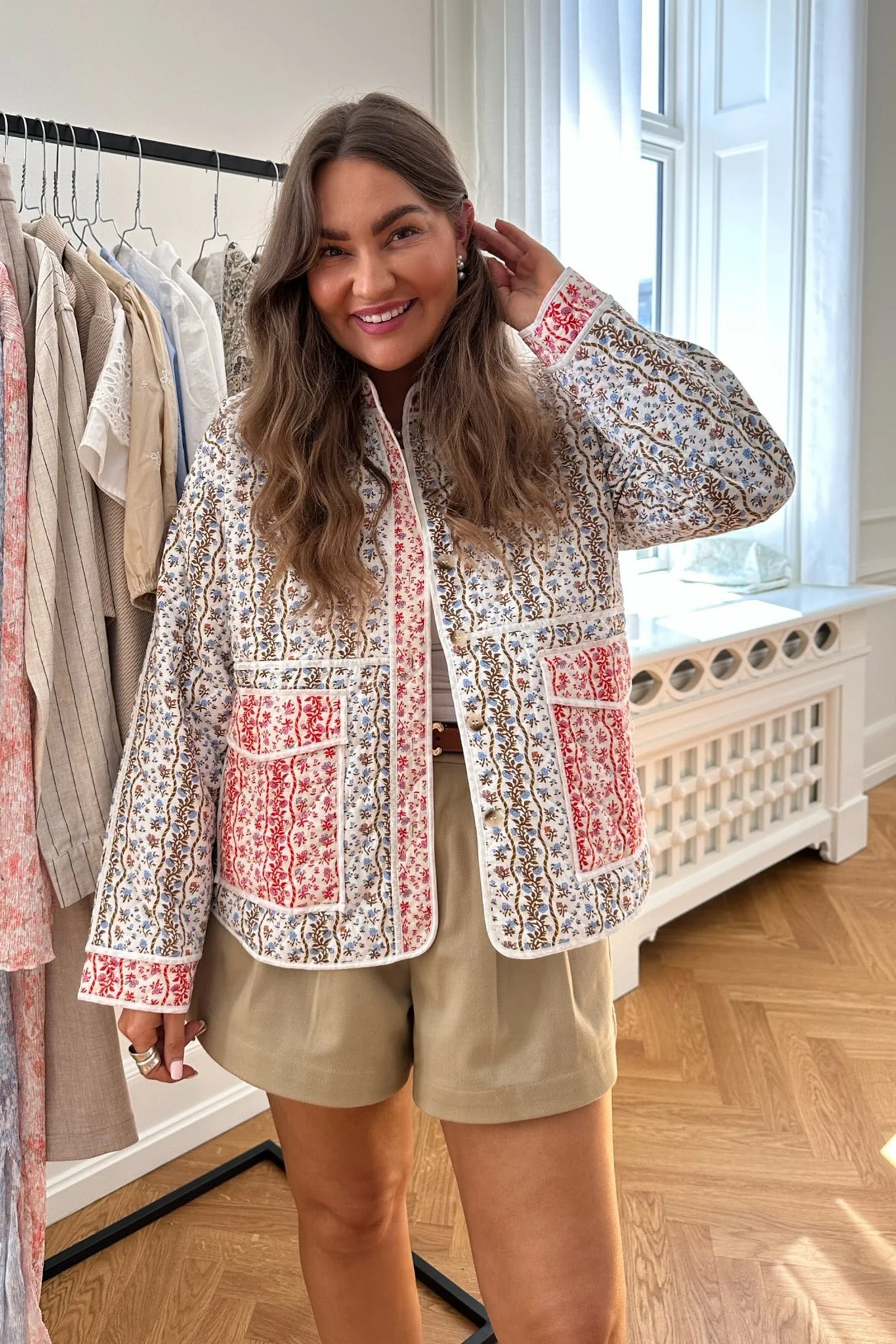 Emmy Quilted Jacket Multicolor - Image 6