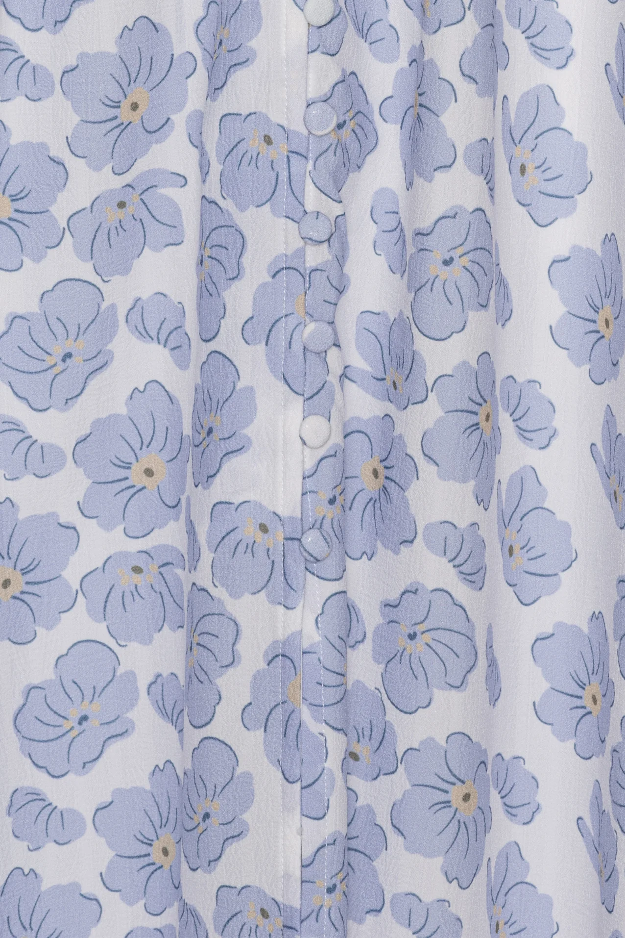 Long Adel Ss Dress Blue Dazzling Flower - Image 8