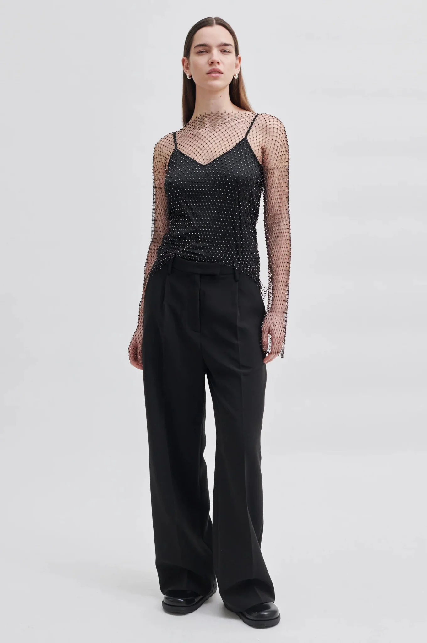 Gloss Blouse Black - Image 4