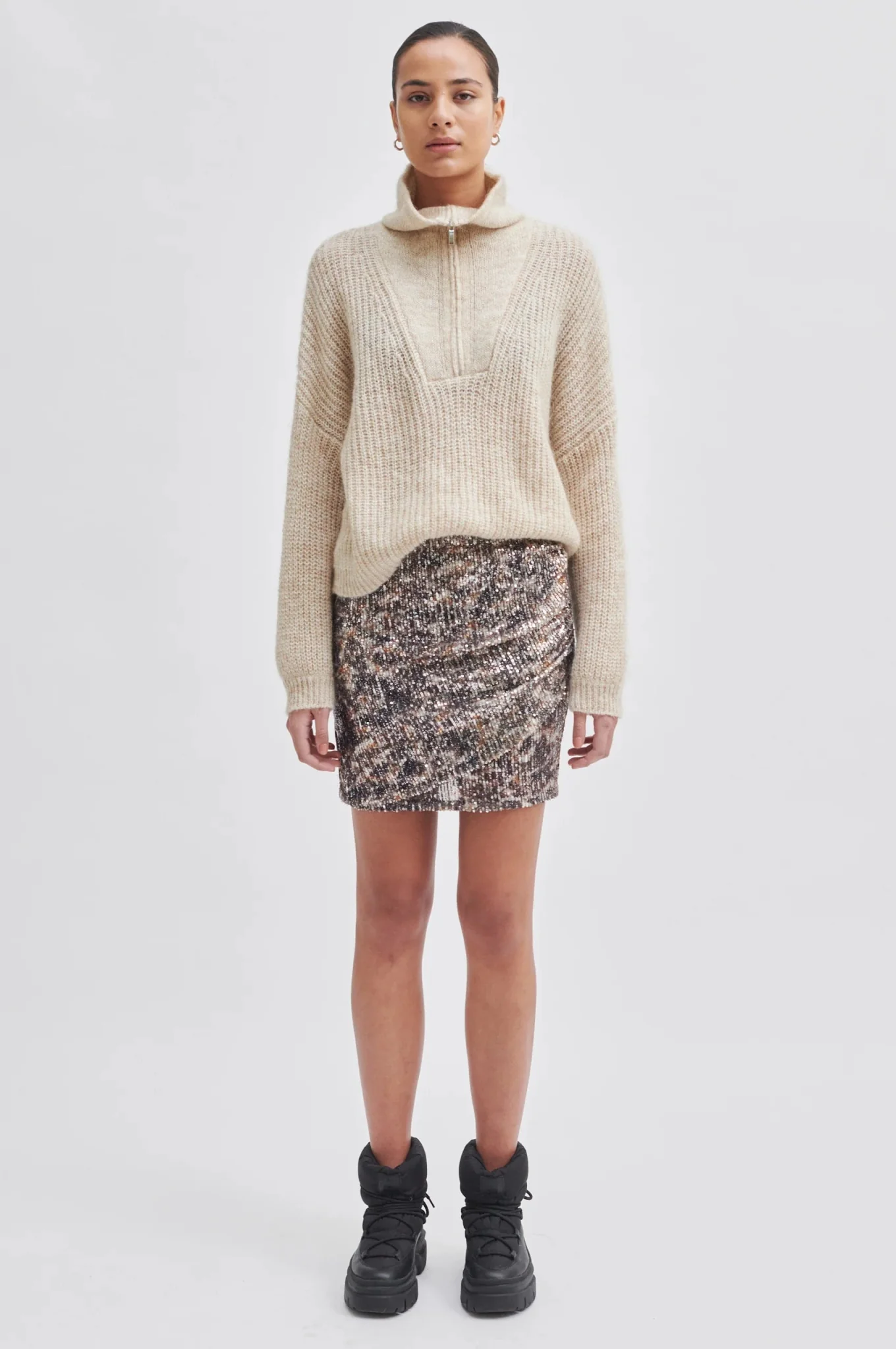 Gatsby Skirt Black - Image 2