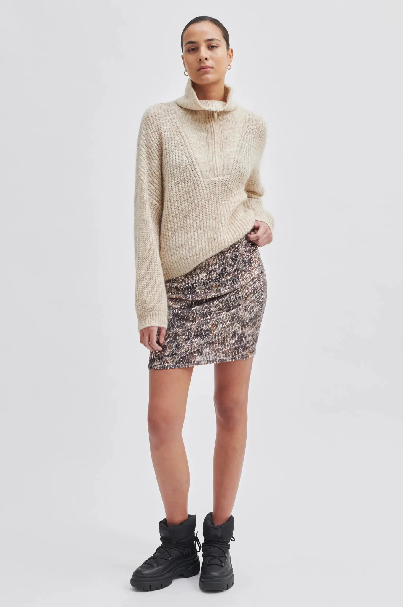 Gatsby Skirt Black - Image 4
