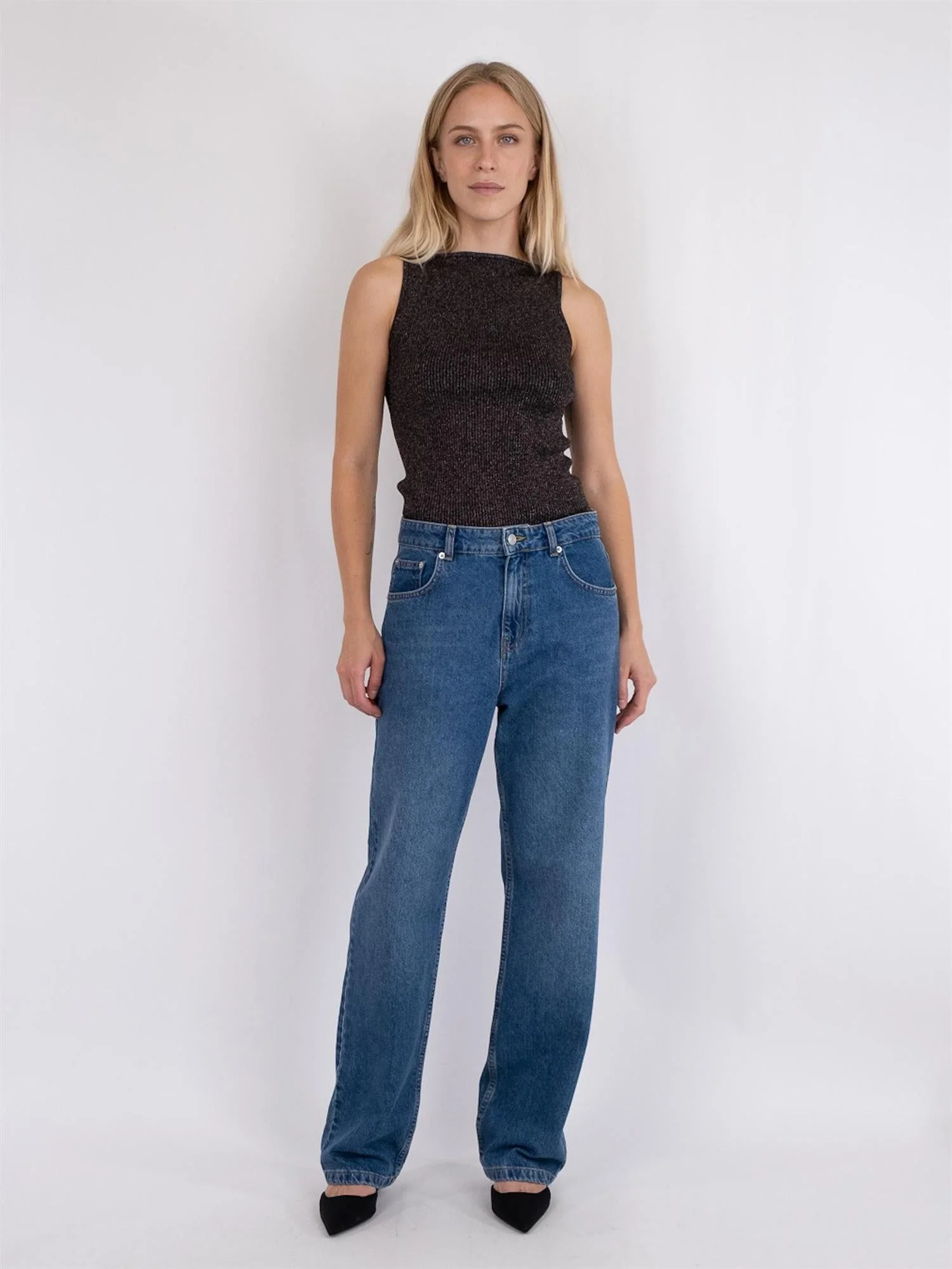 Simona D Pants Blue - Image 4