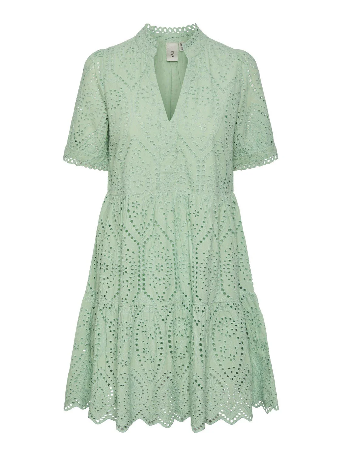 Yasholi Ss Dress Quiet Green
