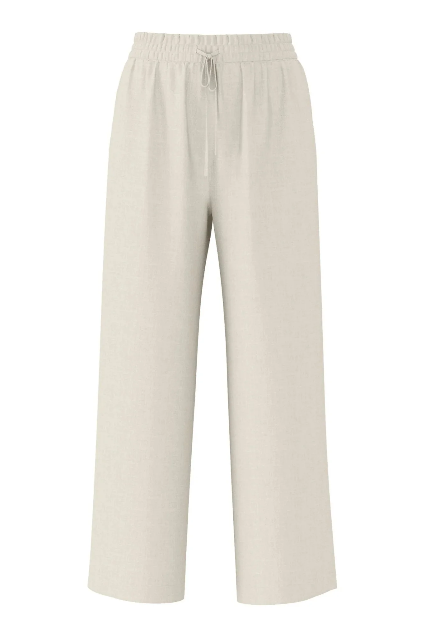 Viva-Gulia Hw Long Linen Pant Sandshell - Image 2