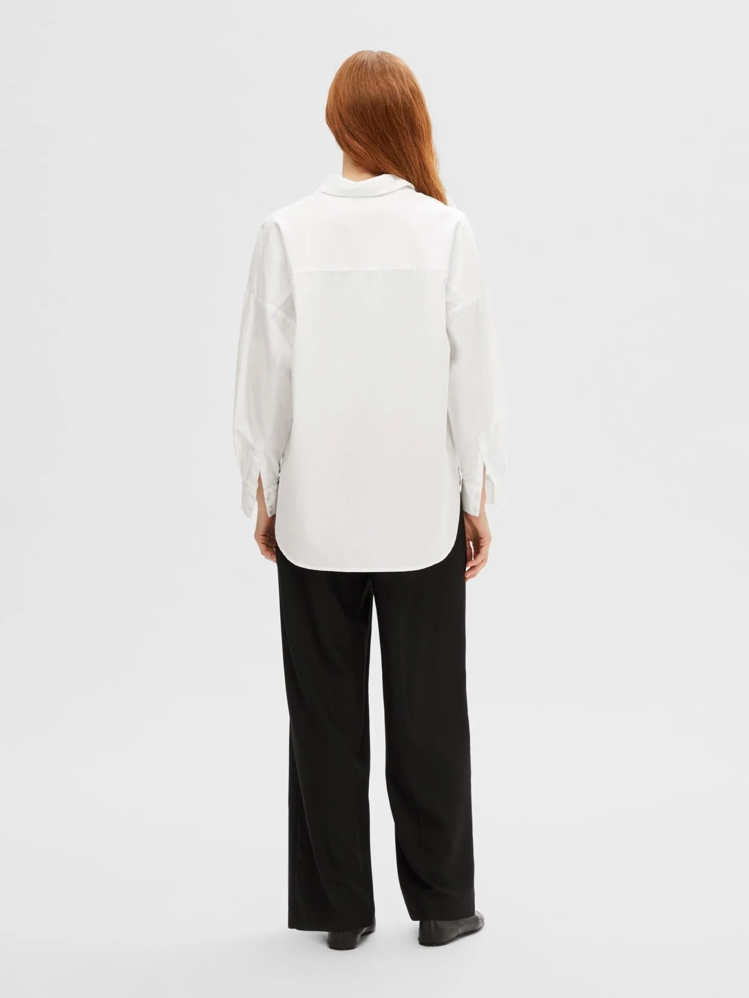 Dina-Sanni Ls Shirt Bright White - Image 3