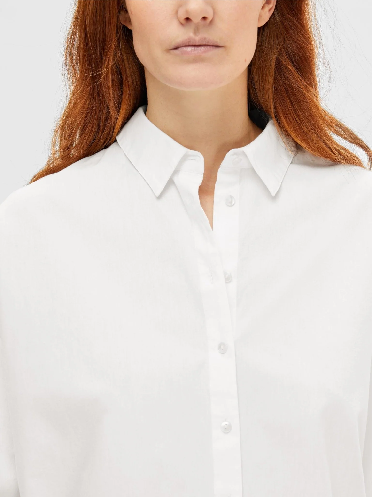 Dina-Sanni Ls Shirt Bright White - Image 4