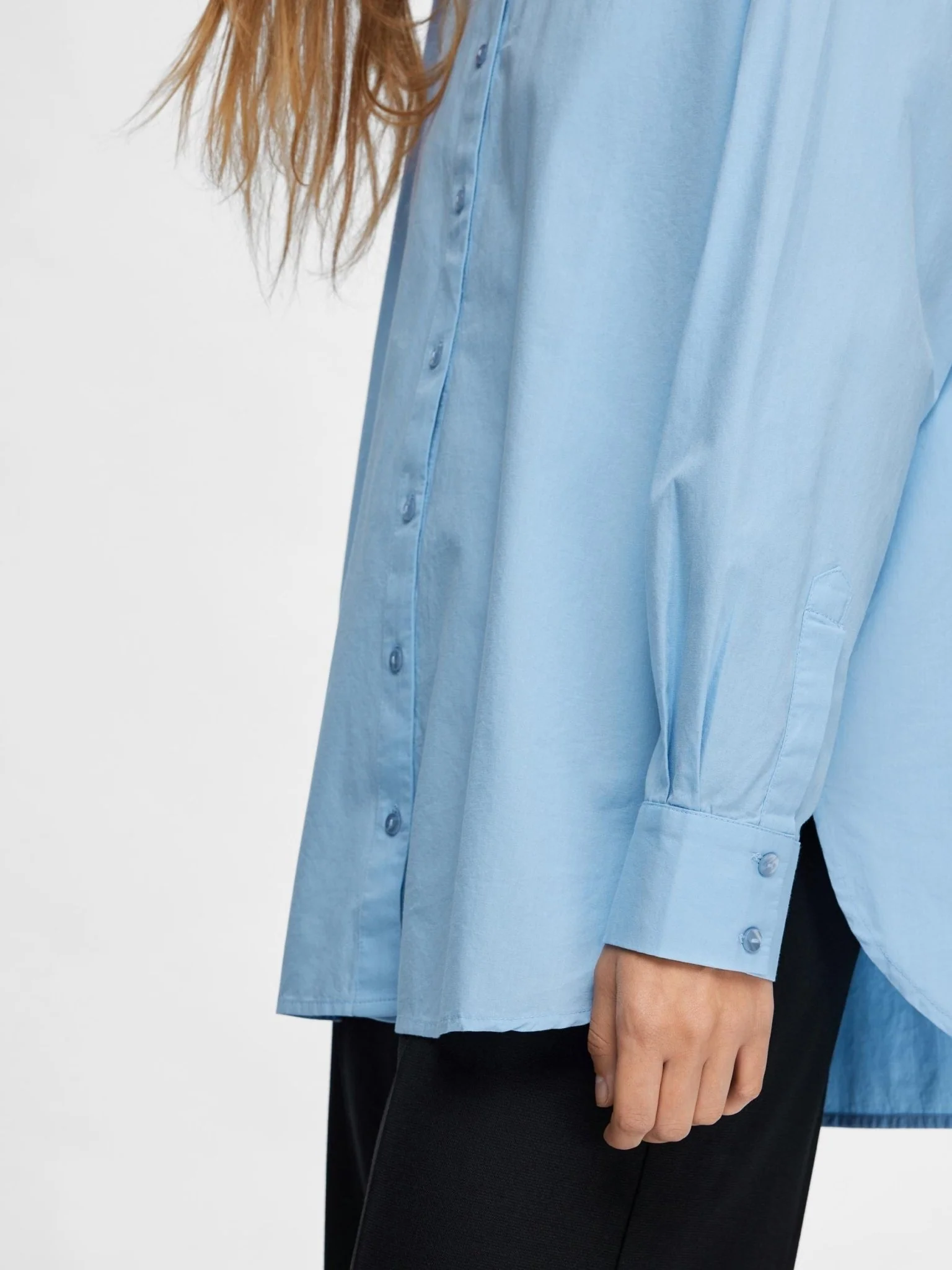 Dina-Sanni Ls Shirt Cashmere Blue - Image 5