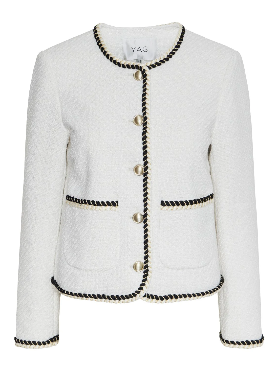 Yasfrido Ls Jacket Star White - Image 2