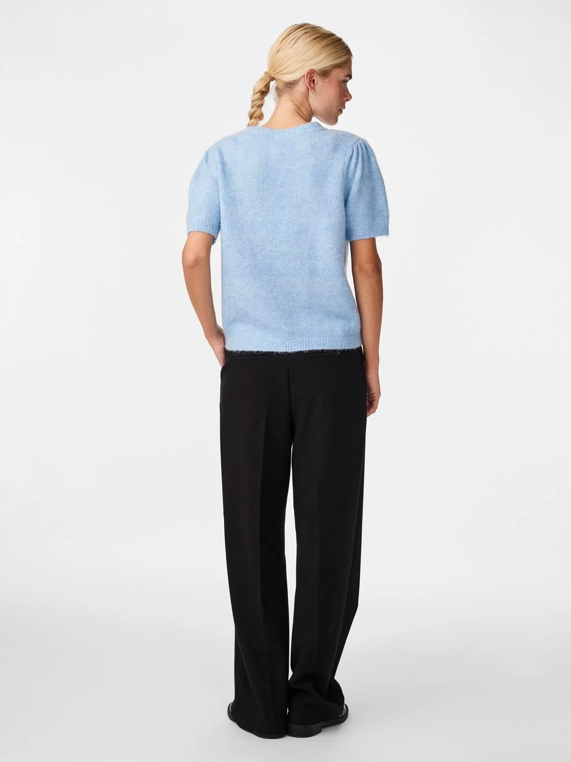 Anne Ss Knit Pullover Clear Sky - Image 6