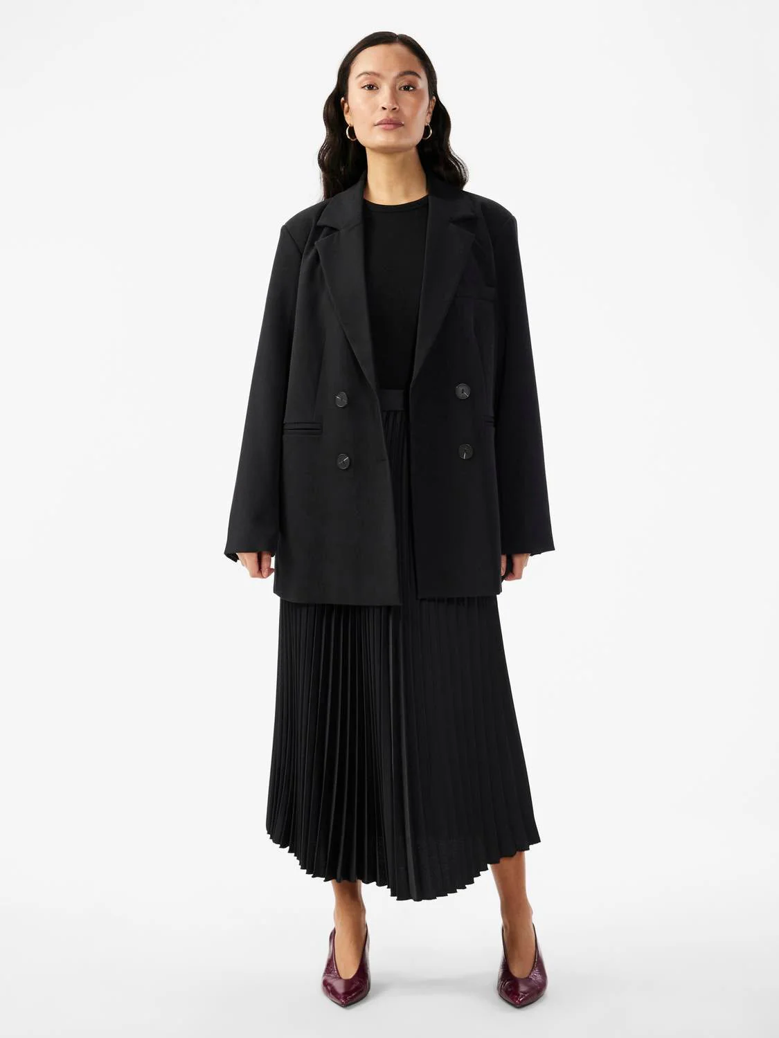 Yasceline Hw Midi Skirt Black - Image 3