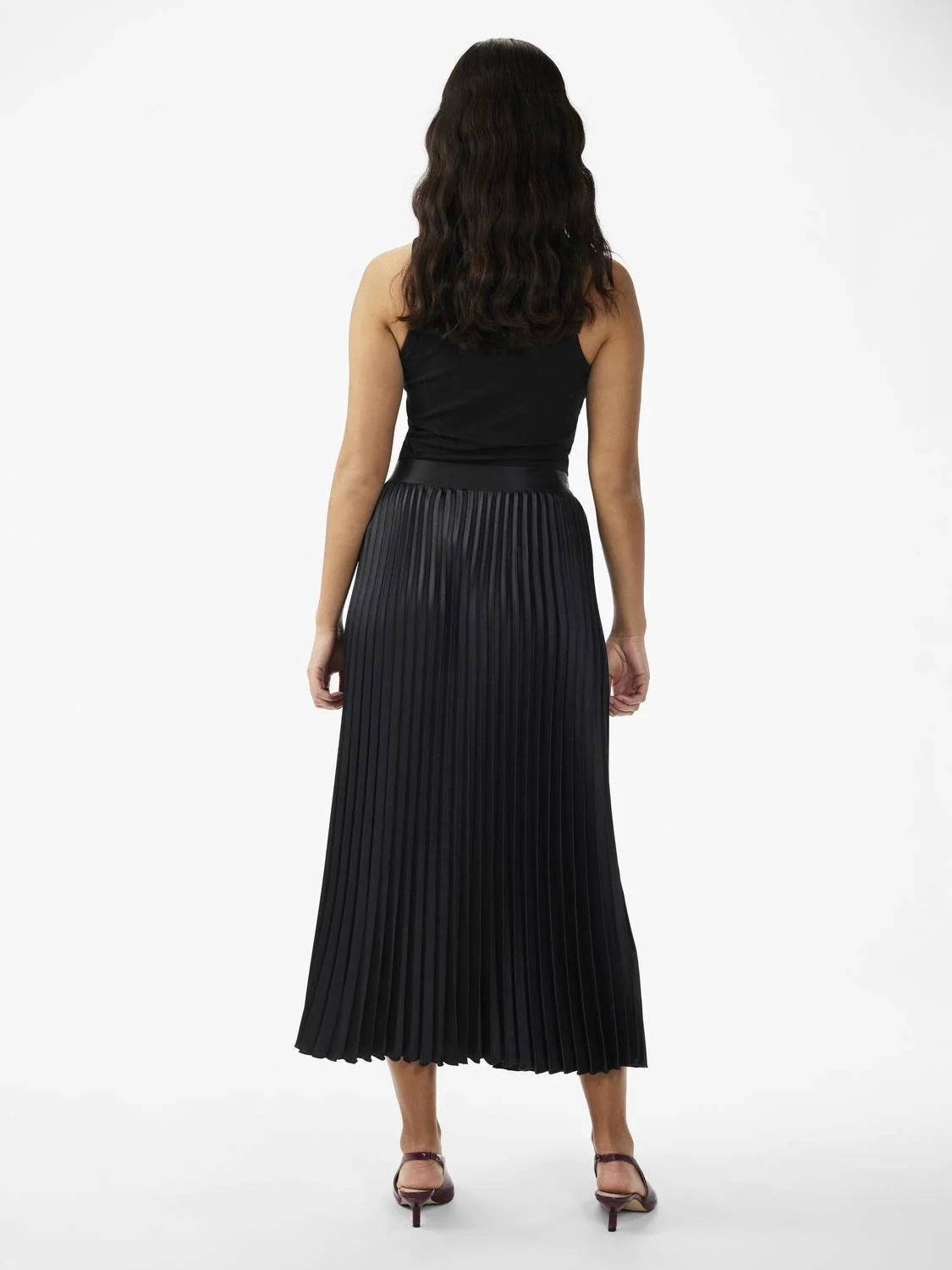 Yasceline Hw Midi Skirt Black - Image 5