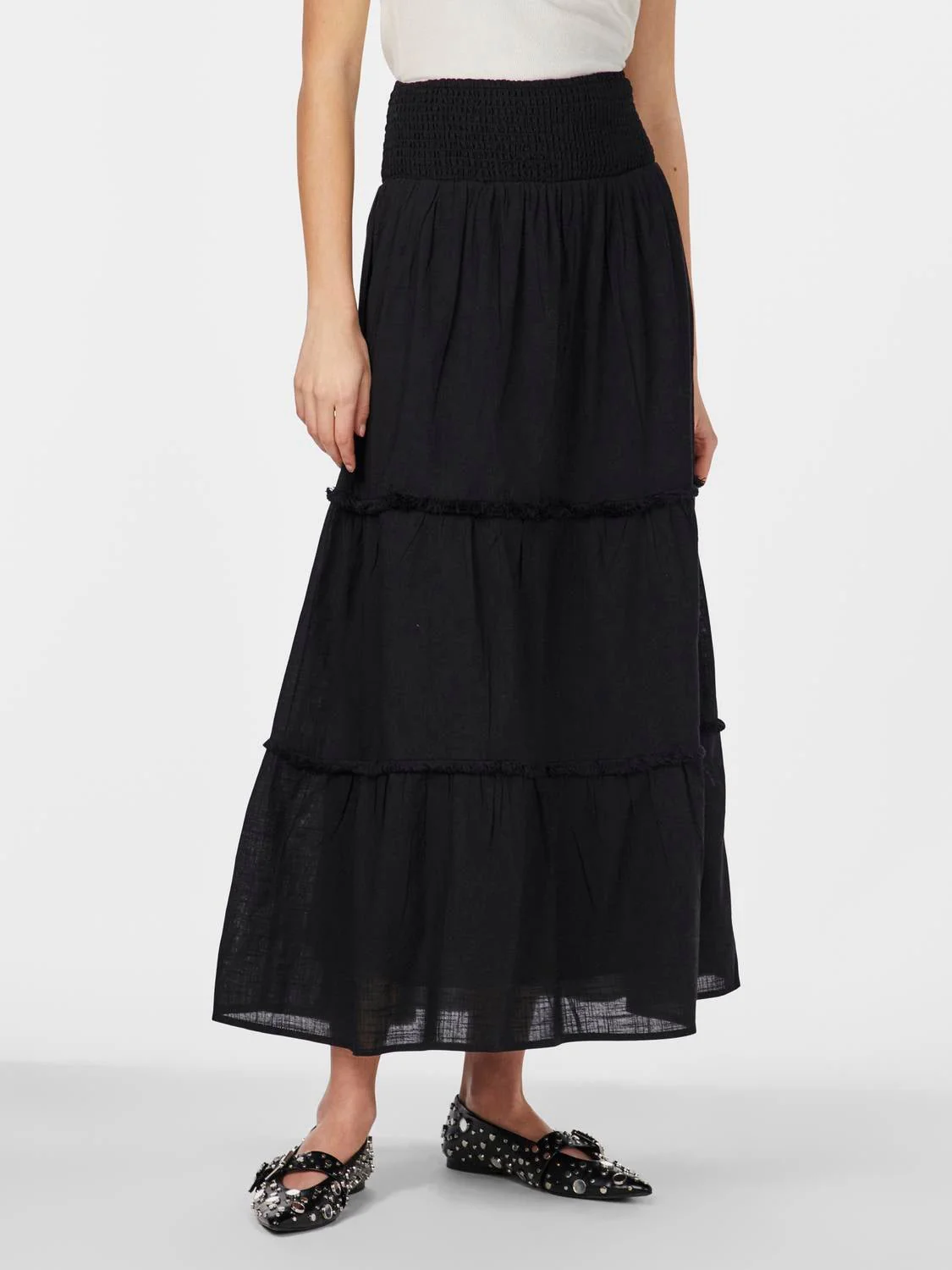 Yassila Hw Maxi Skirt  Black - Image 2