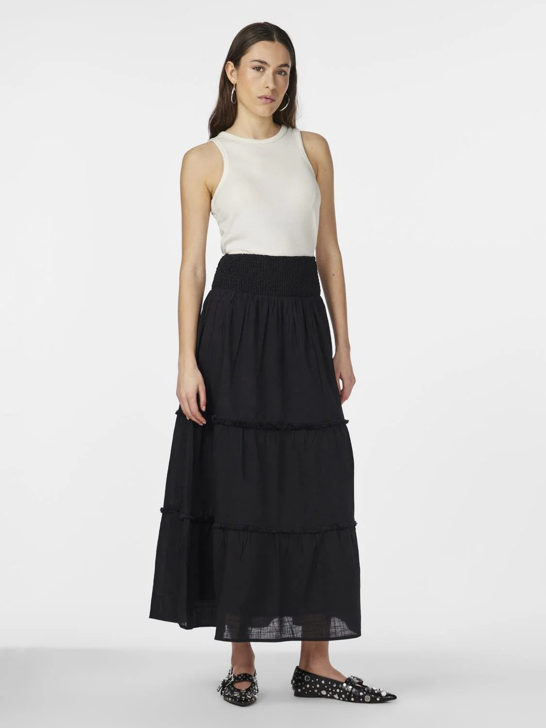 Yassila Hw Maxi Skirt  Black - Image 3