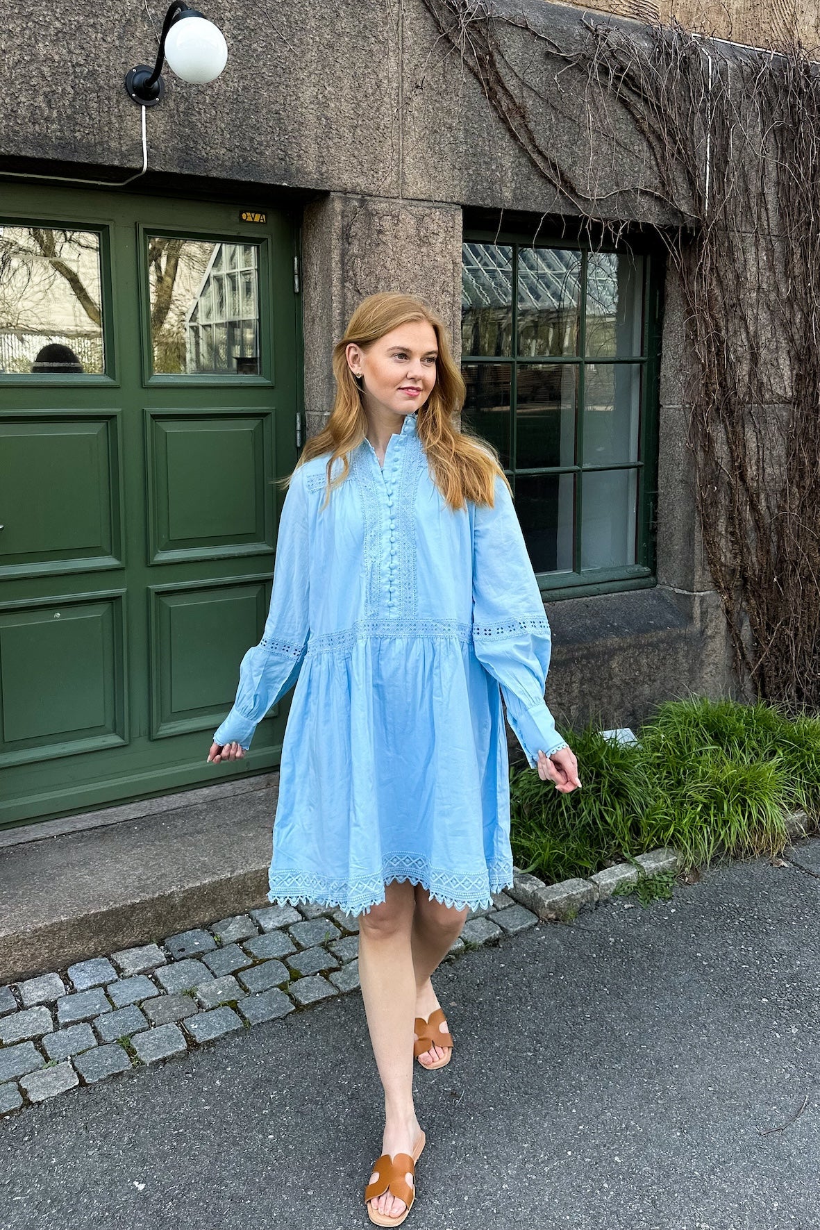 Yasvicca Ls Dress Clear Sky - Image 3