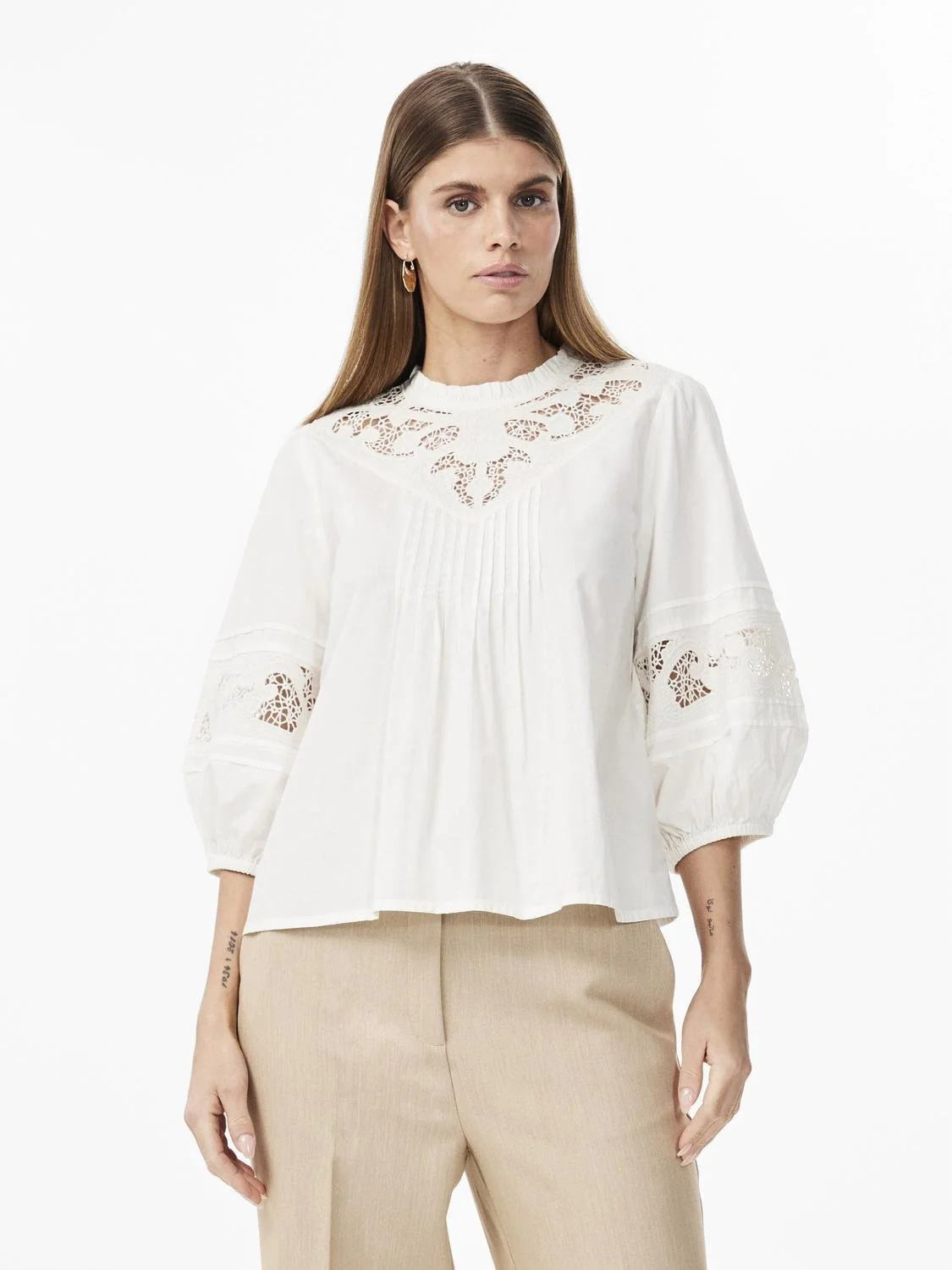 Yasmelle 3/4 Top  Star White - Image 6