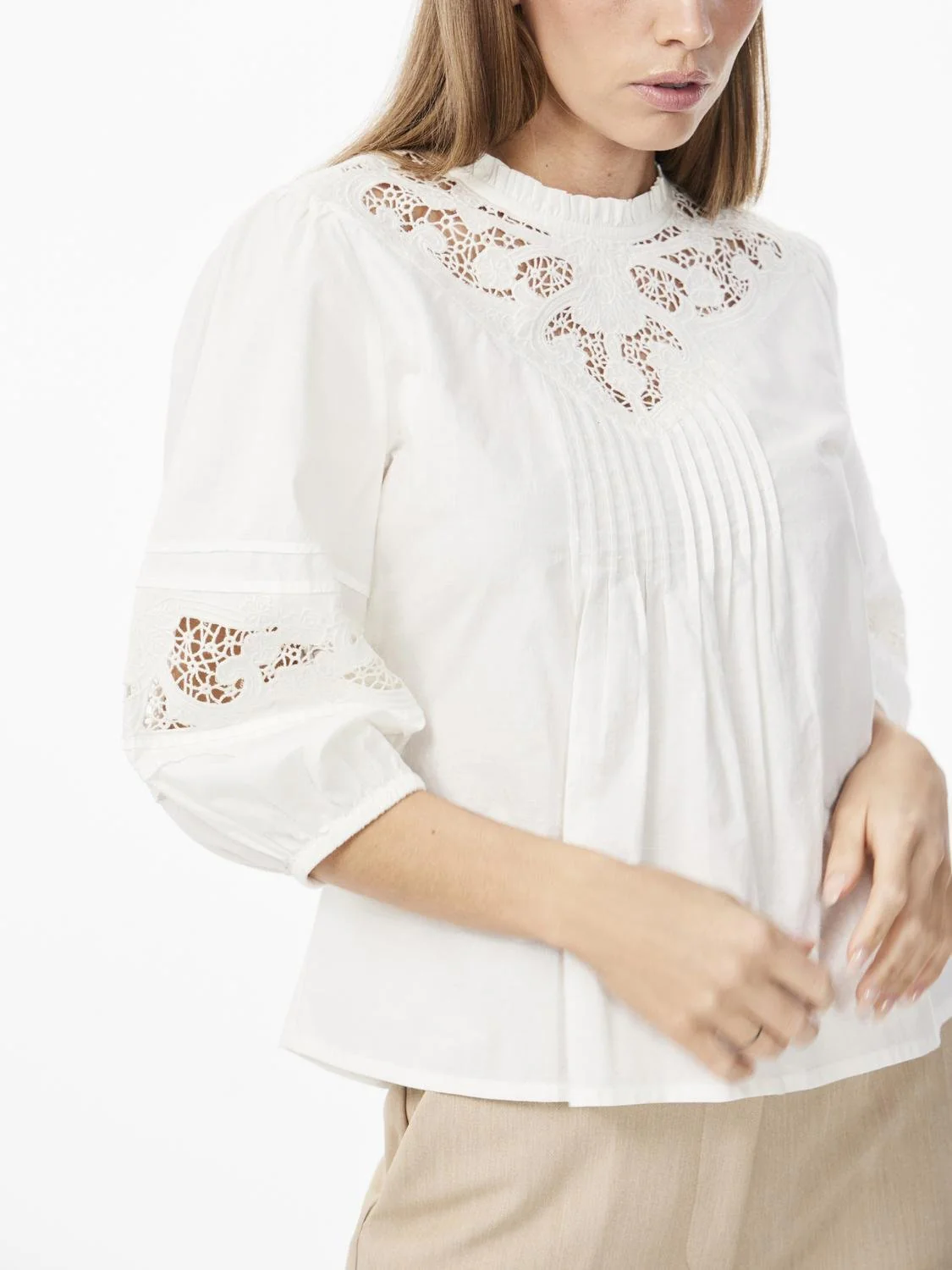 Yasmelle 3/4 Top  Star White - Image 7
