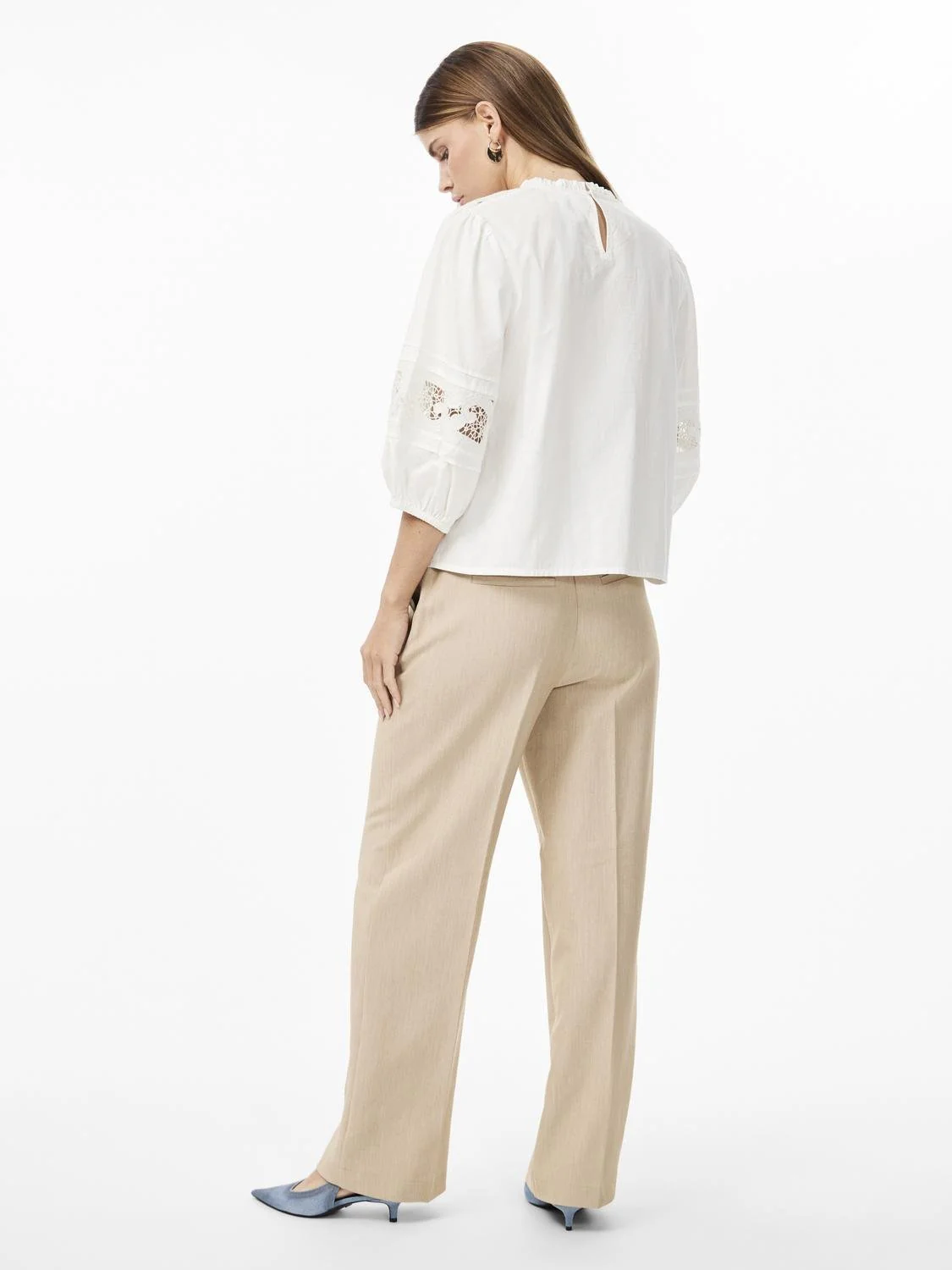 Yasmelle 3/4 Top  Star White - Image 9