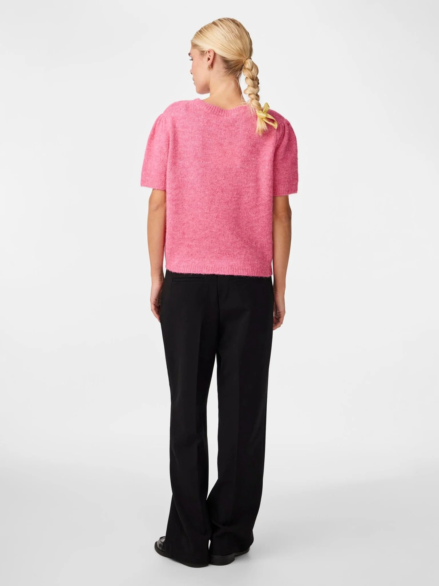 Yasanne Ss Knit Pullover Sangria Sunset - Image 8