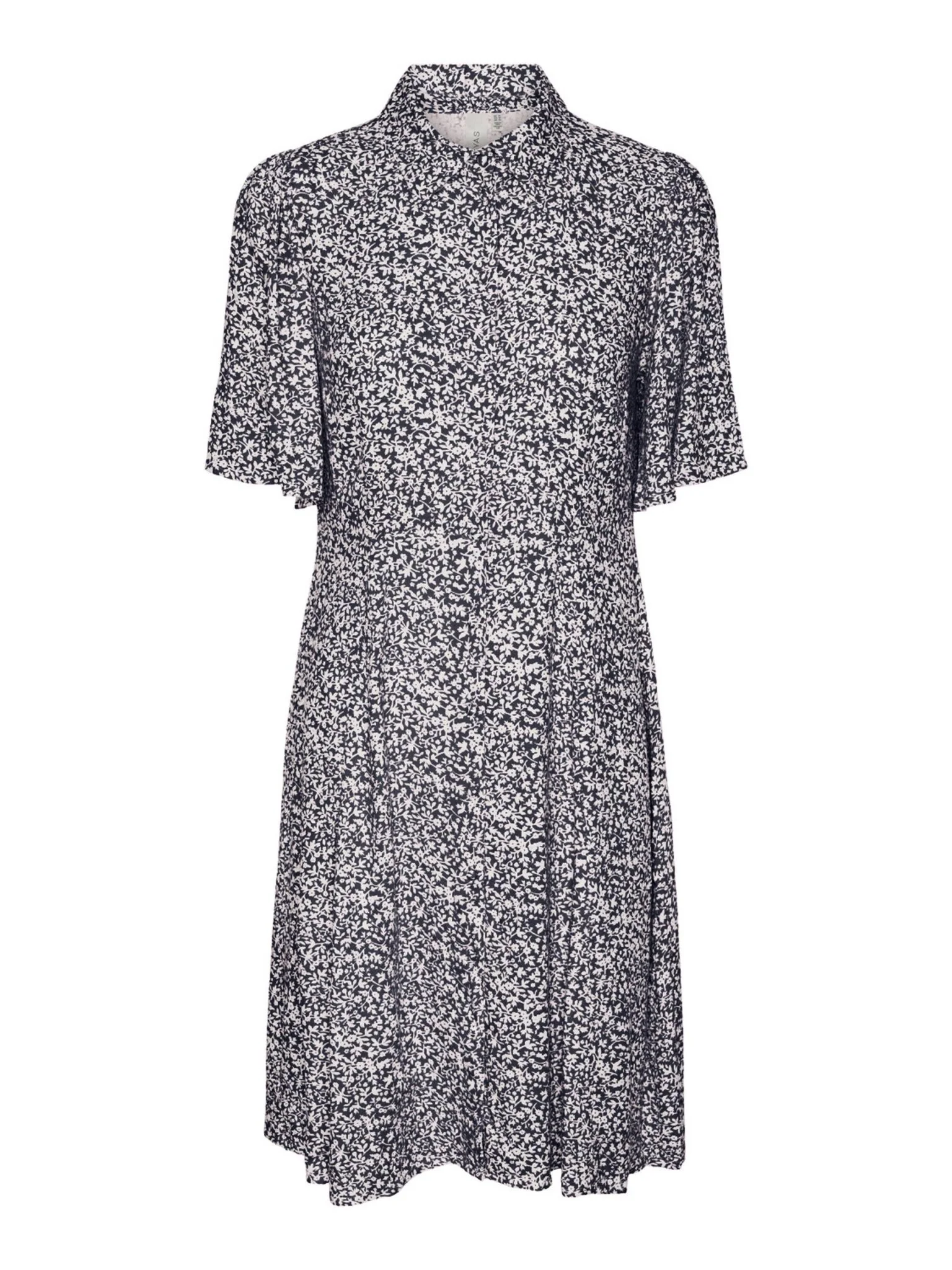 Yaszeleo 2/4 Shirt Dress Navy Blue Zeleo Print - Image 2